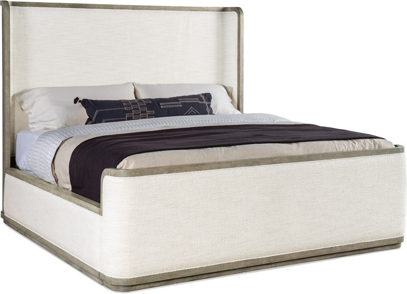 Hooker Furniture Bedroom Linville Falls Boones 5/0-6/6 Upholstered Rails