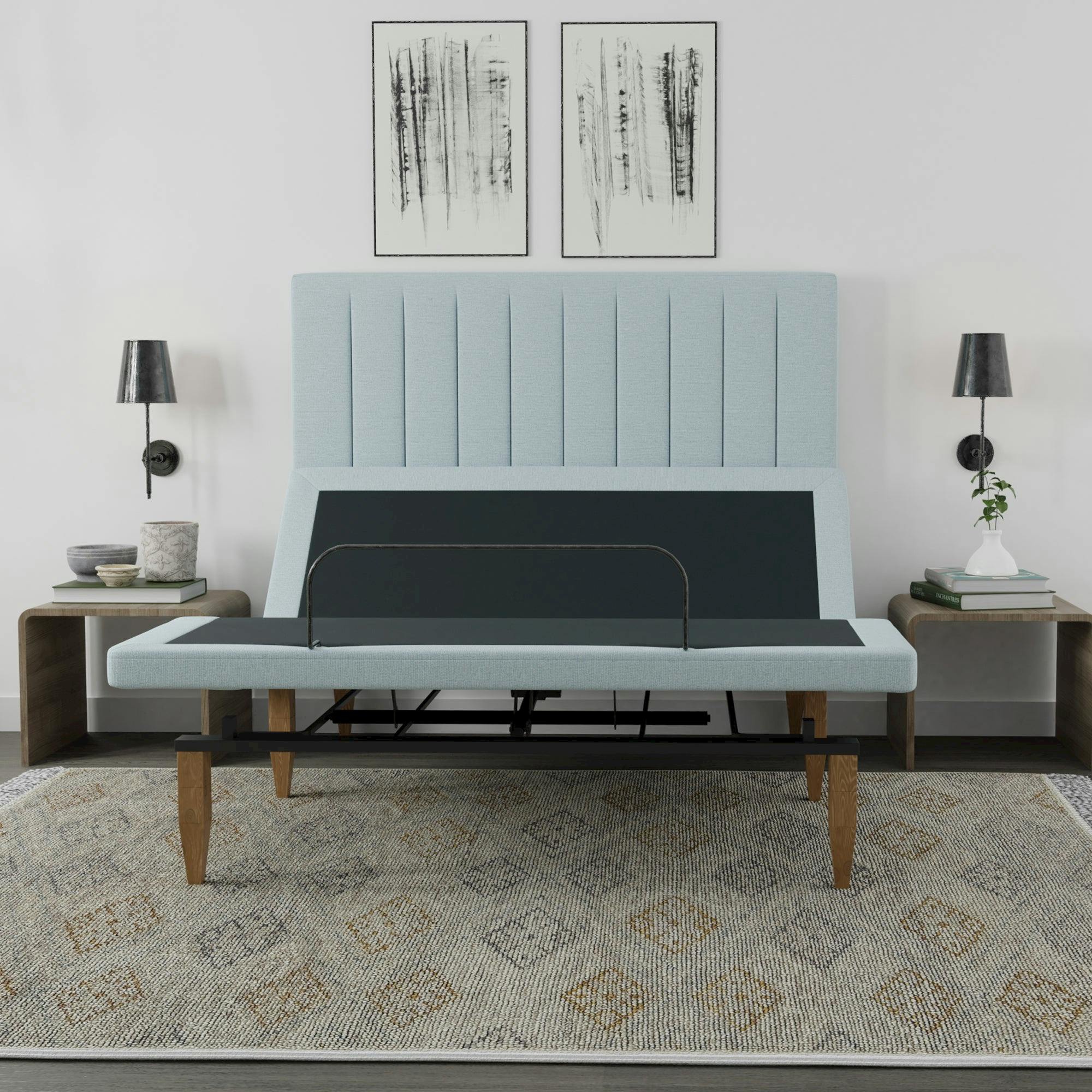 Nolah Adjustable Base with Headboard