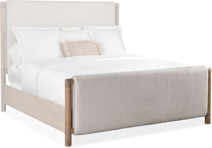 Hooker Furniture Bedroom Retreat 6/0-6/6 Upholstered Panel Footboard