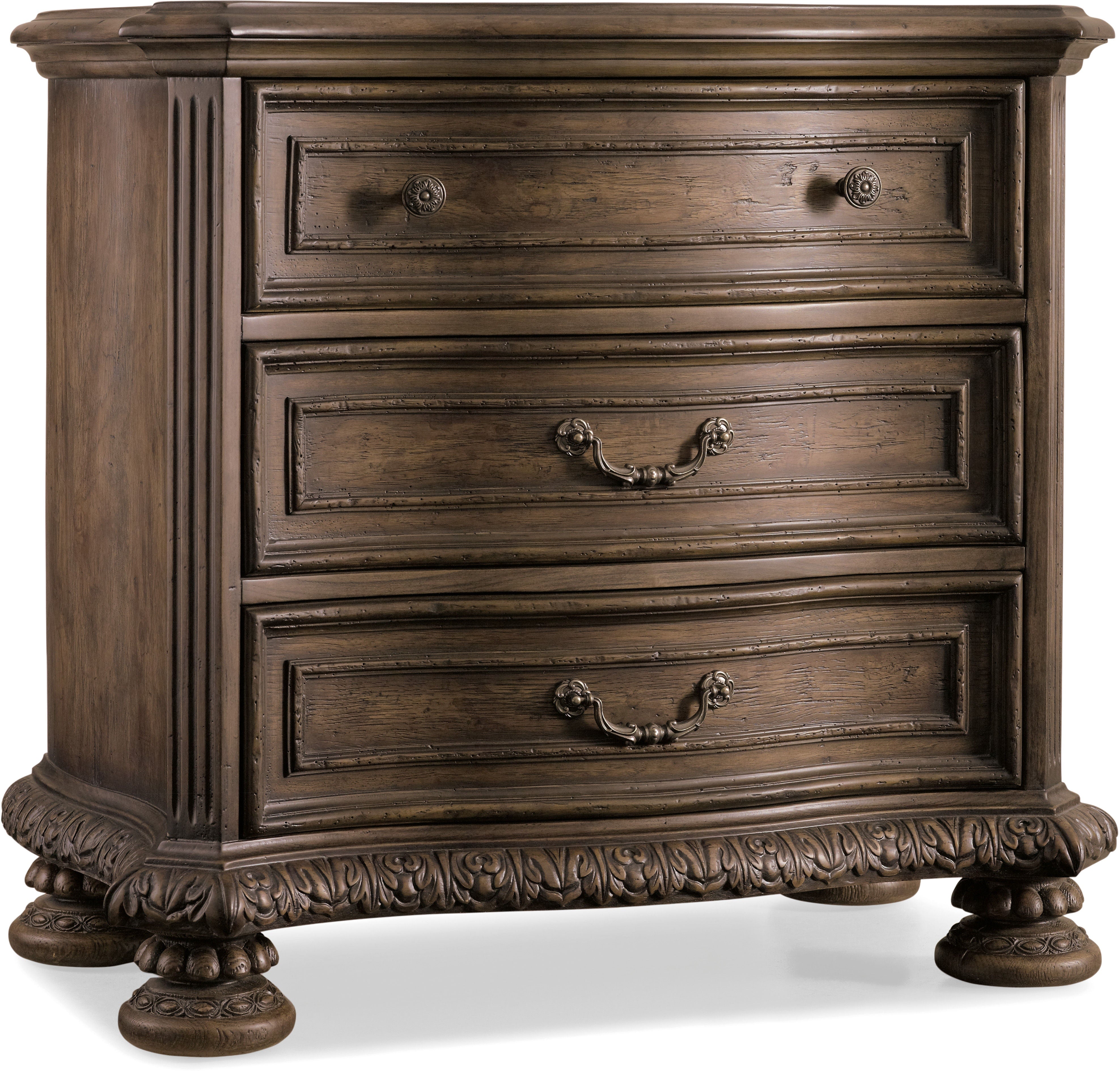 Hooker Furniture Rhapsody Three Drawer Nightstand