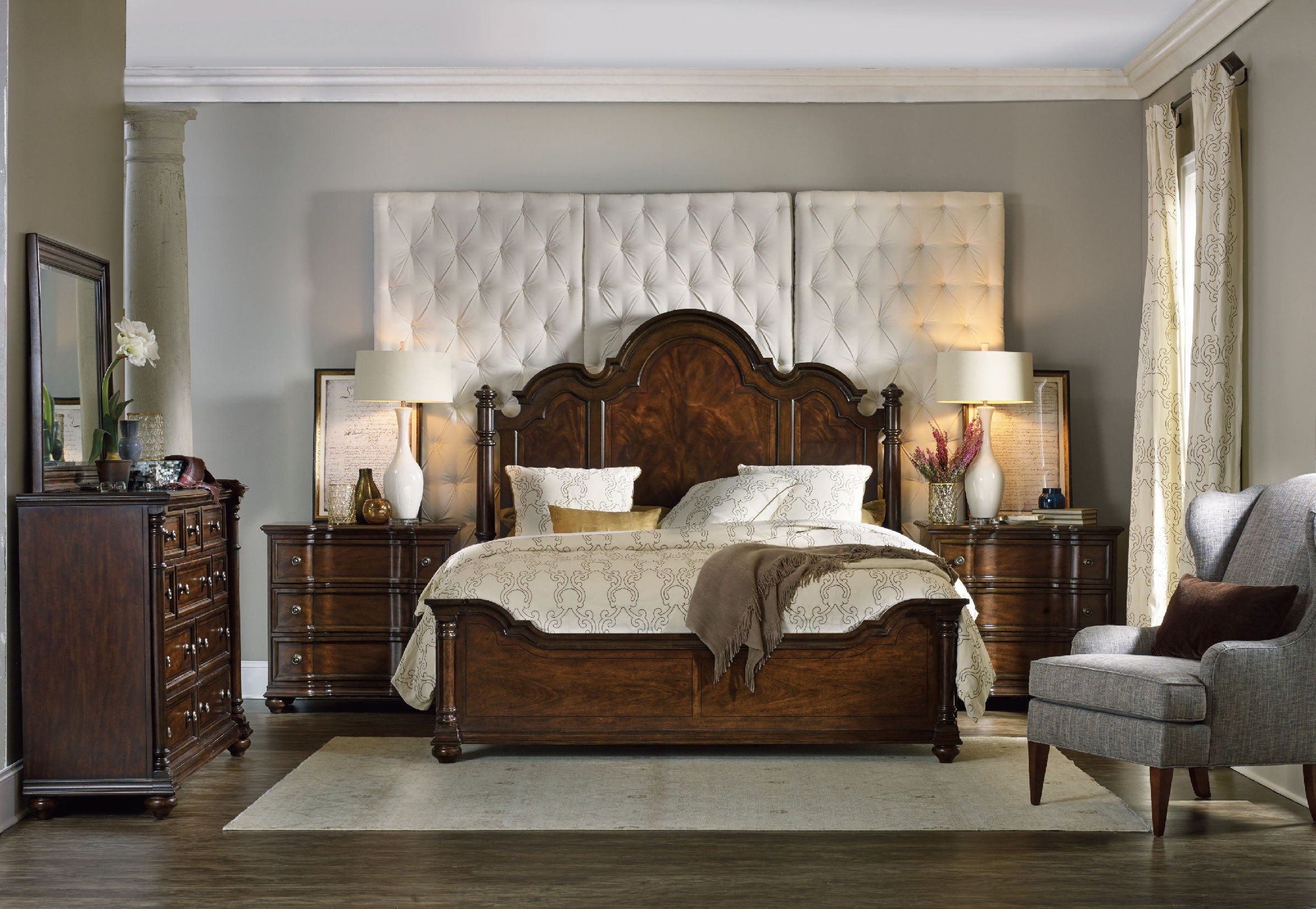 Hooker Furniture Bedroom Leesburg Poster Bed