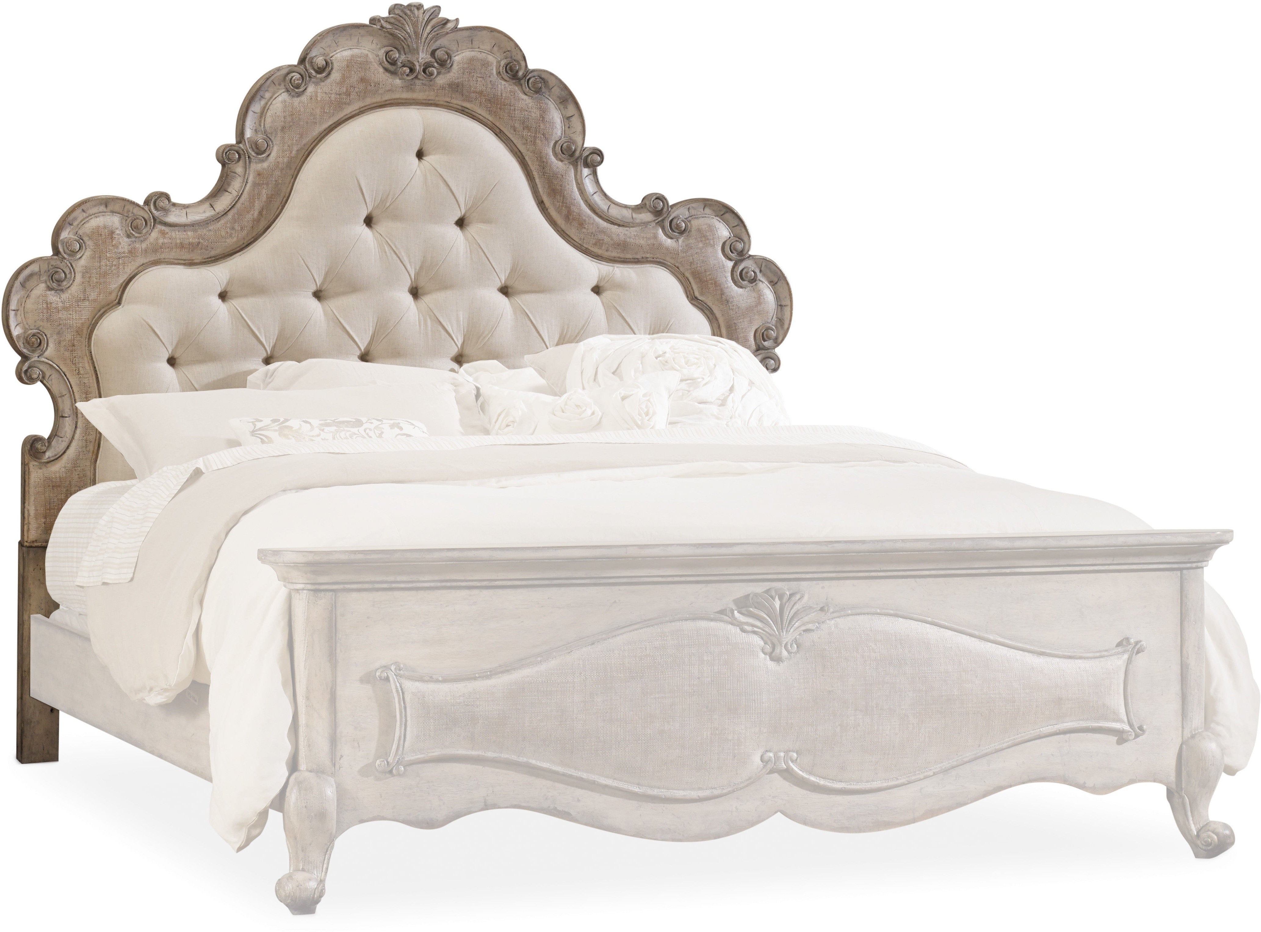Hooker Furniture Bedroom Chatelet Upholstered Panel Headboard