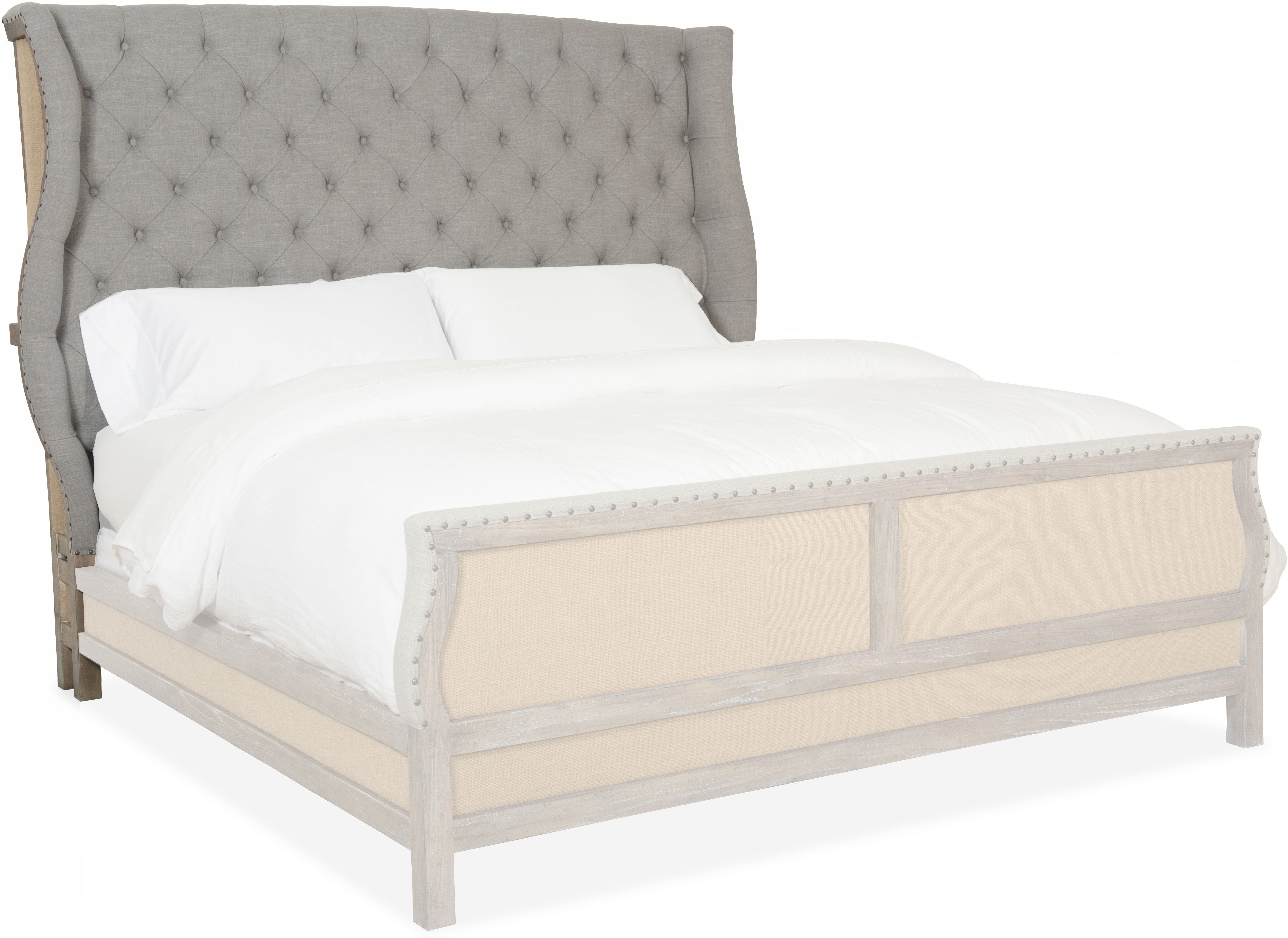 Hooker Furniture Bedroom Boheme Bon Vivant De-Constructed 5/0 Uph Headboard