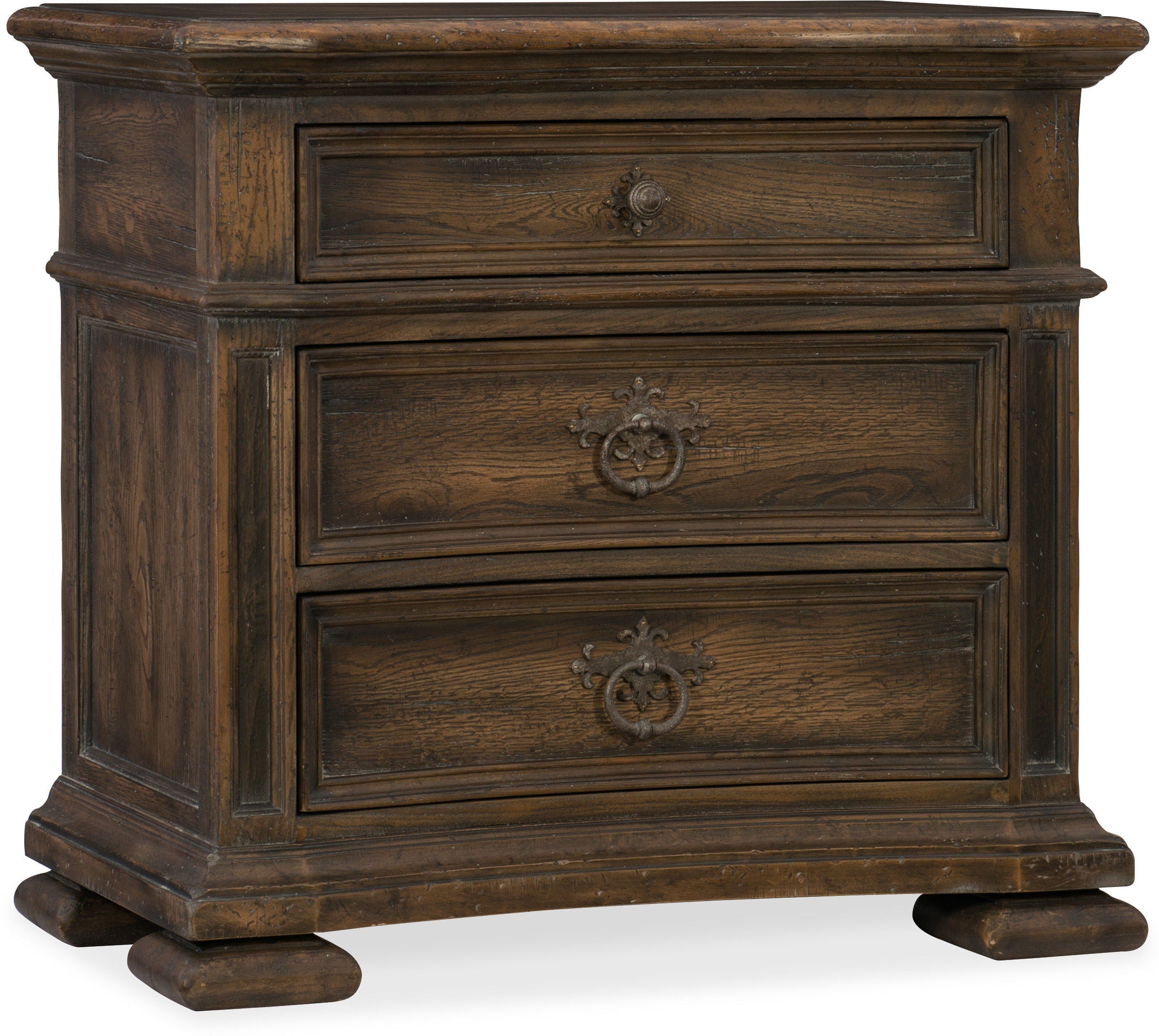Hooker Furniture Elmendorf Three Drawer Nightstand