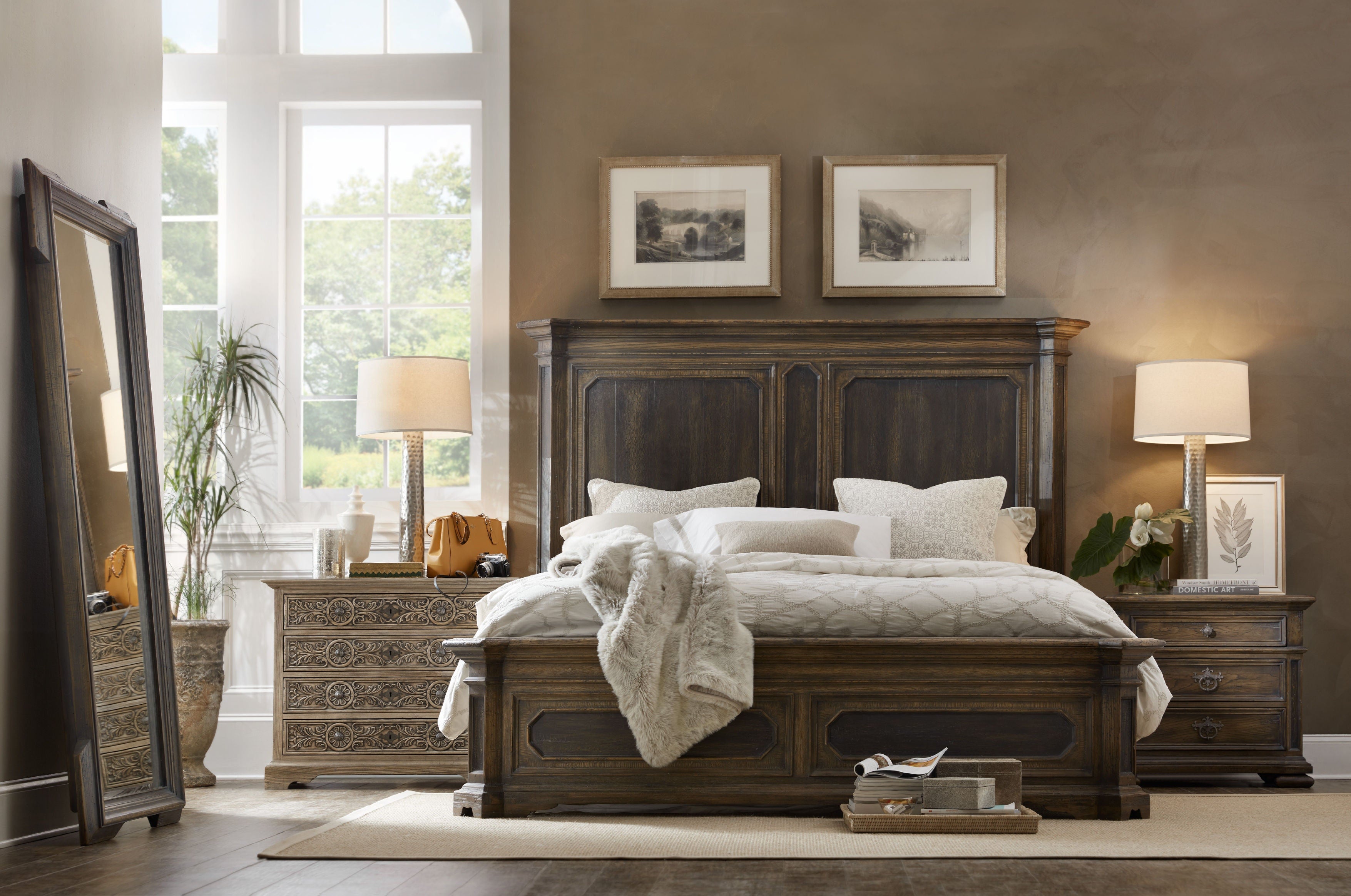 Hooker Furniture Elmendorf Three Drawer Nightstand