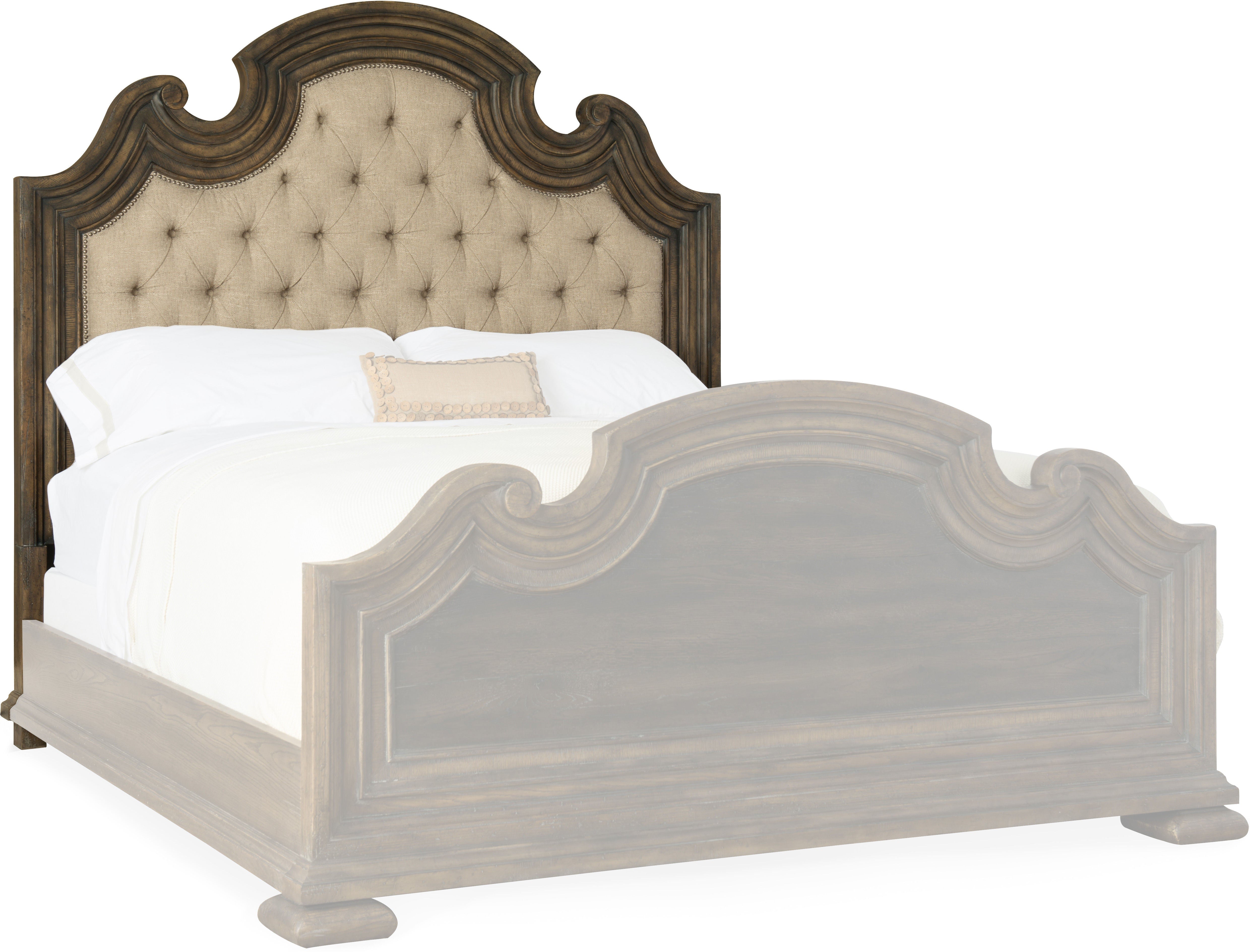 Hooker Furniture Bedroom Fair Oaks 6/0-6/6 Upholstered Headboard