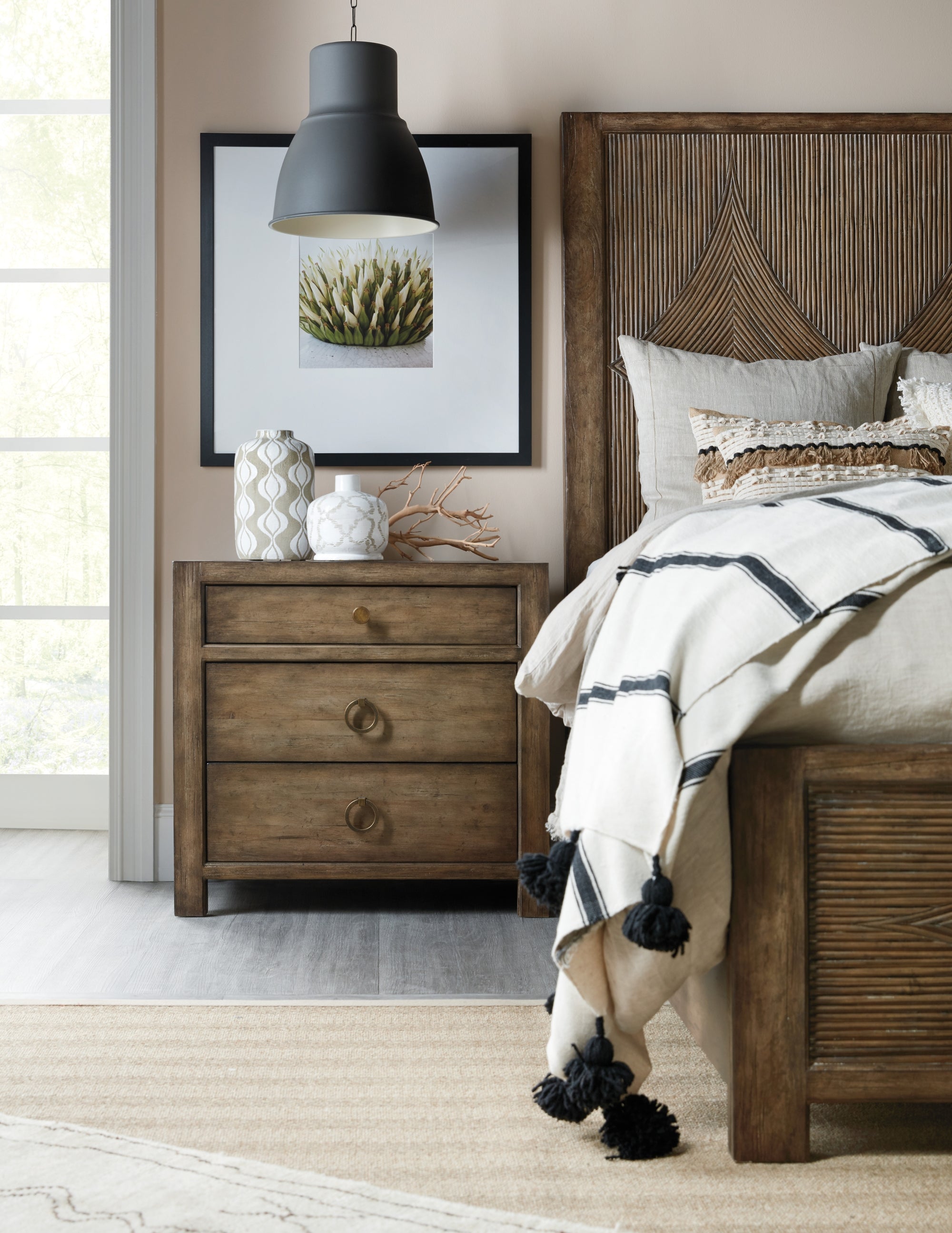 Hooker Furniture Sundance Three Drawer Nightstand