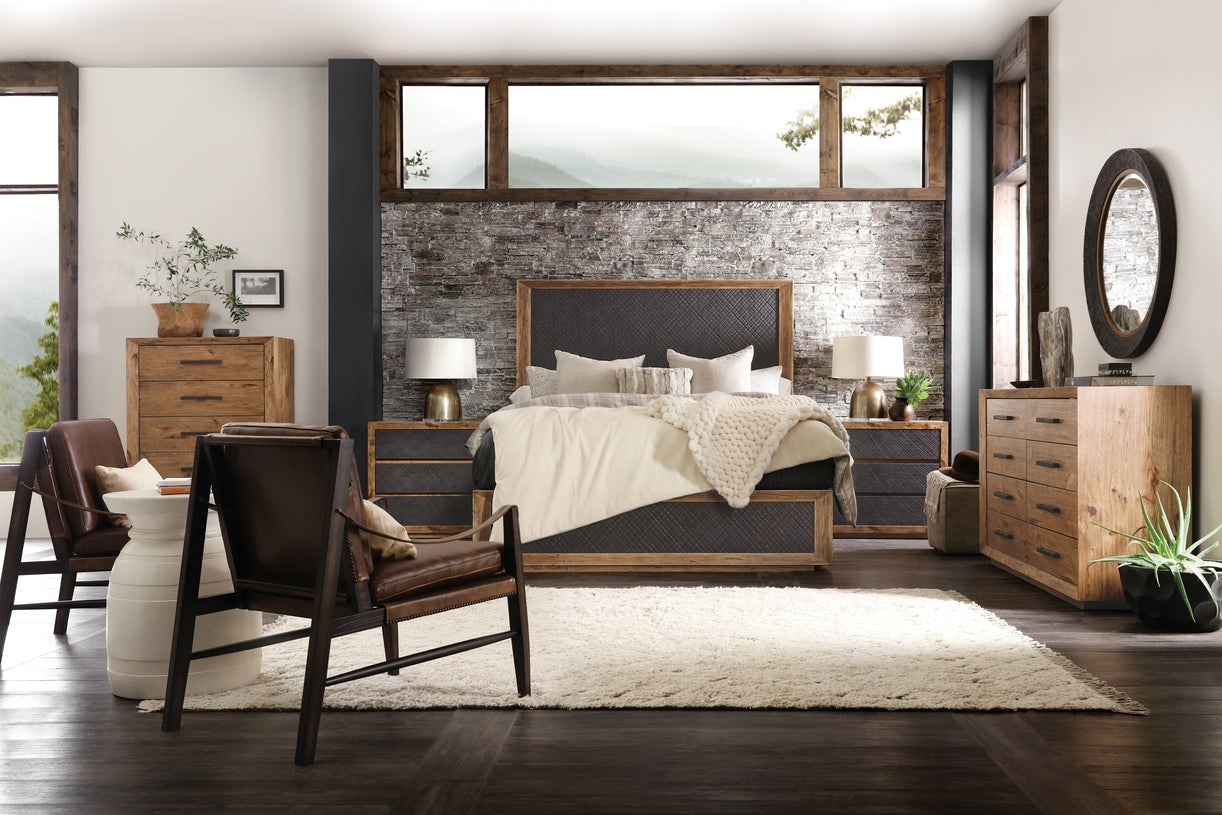 Hooker Furniture Bedroom Big Sky Queen Panel Bed