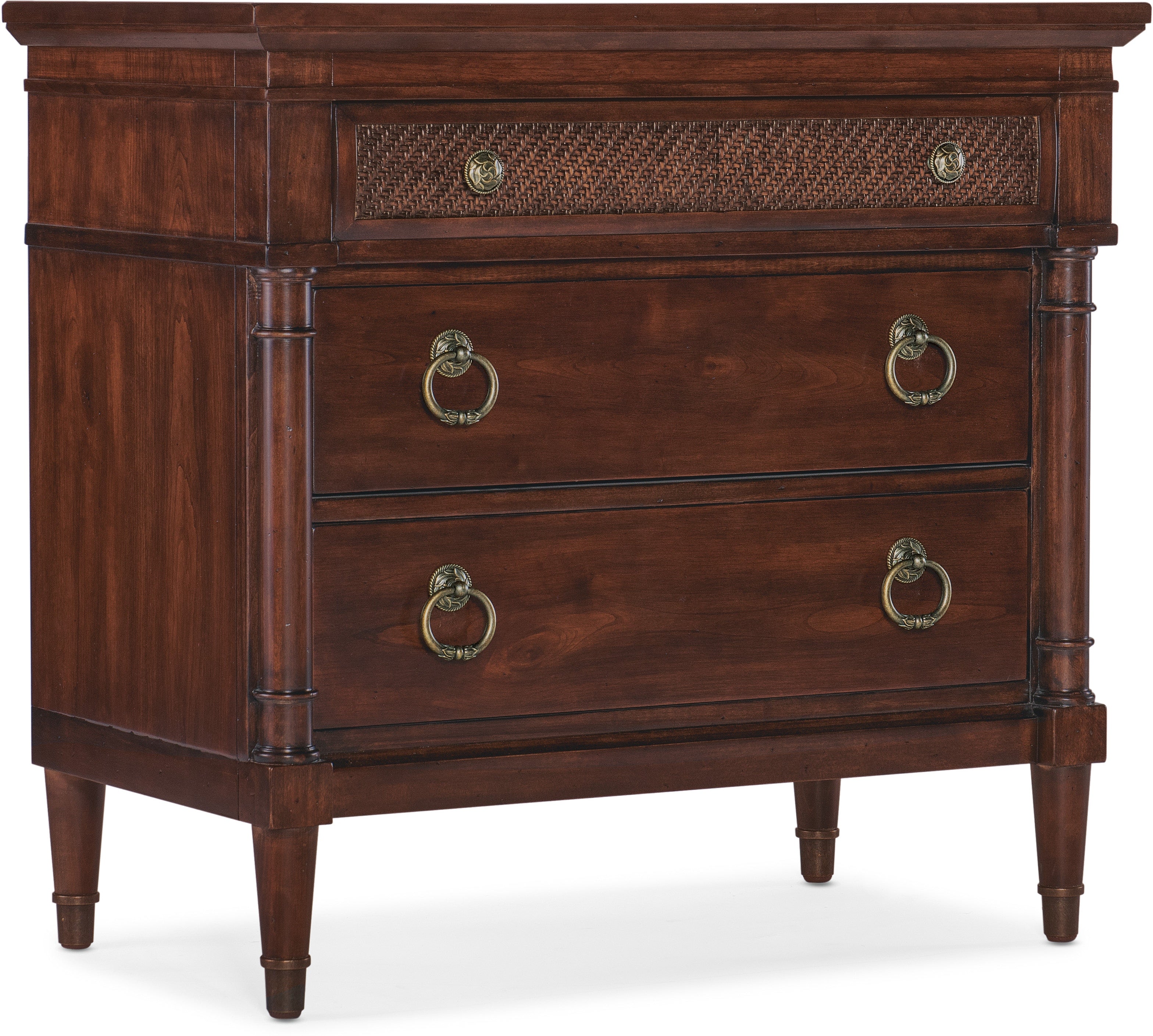 Hooker Furniture Charleston Three Drawer Nightstand