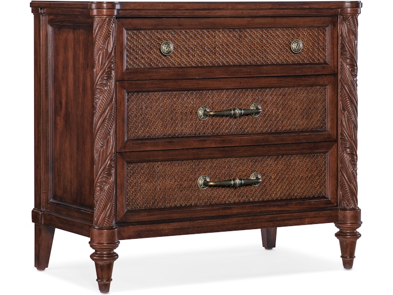 Hooker Furniture Charleston Three Drawer Nightstand