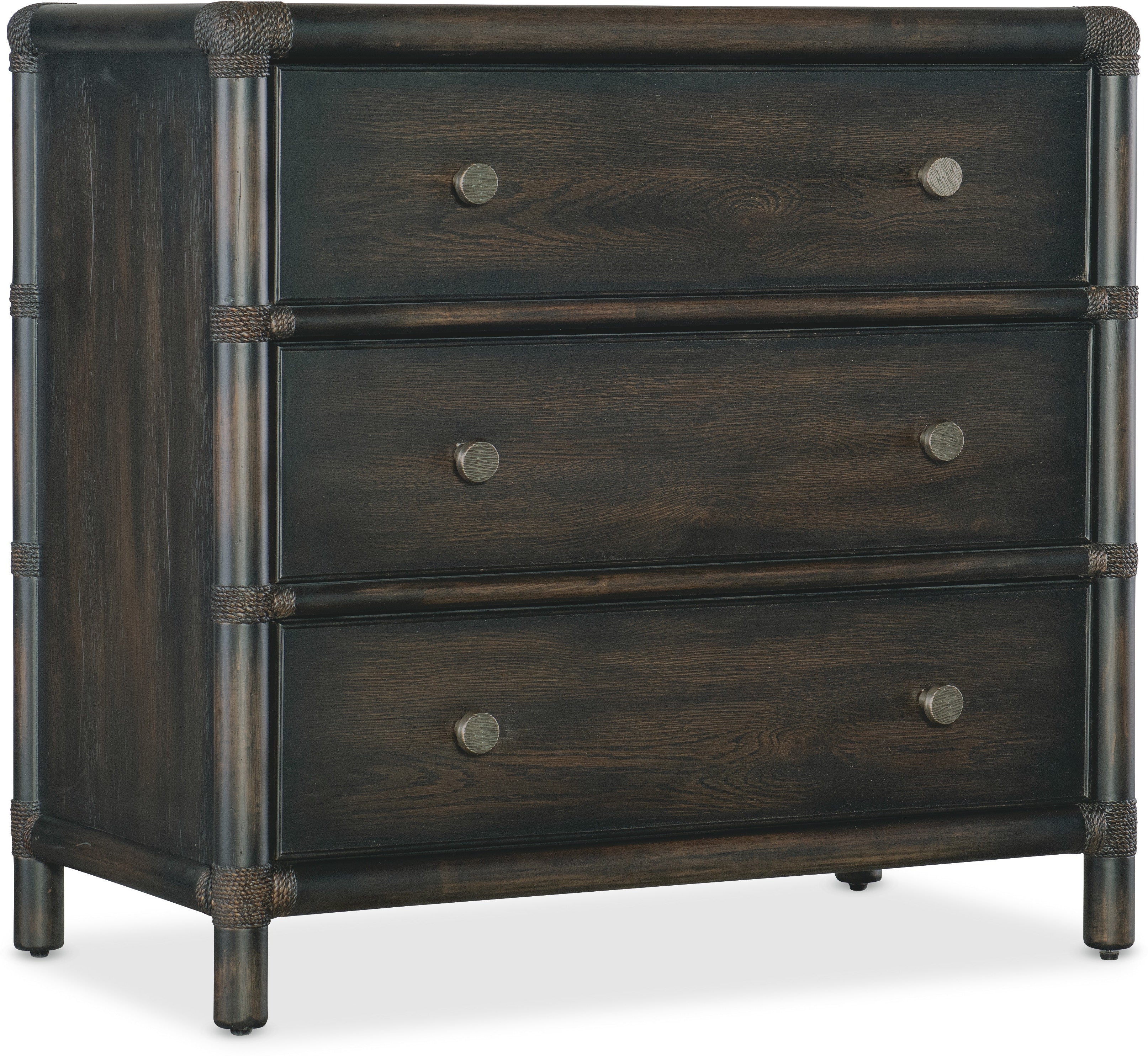 Hooker Furniture Retreat Pole Rattan Nightstand