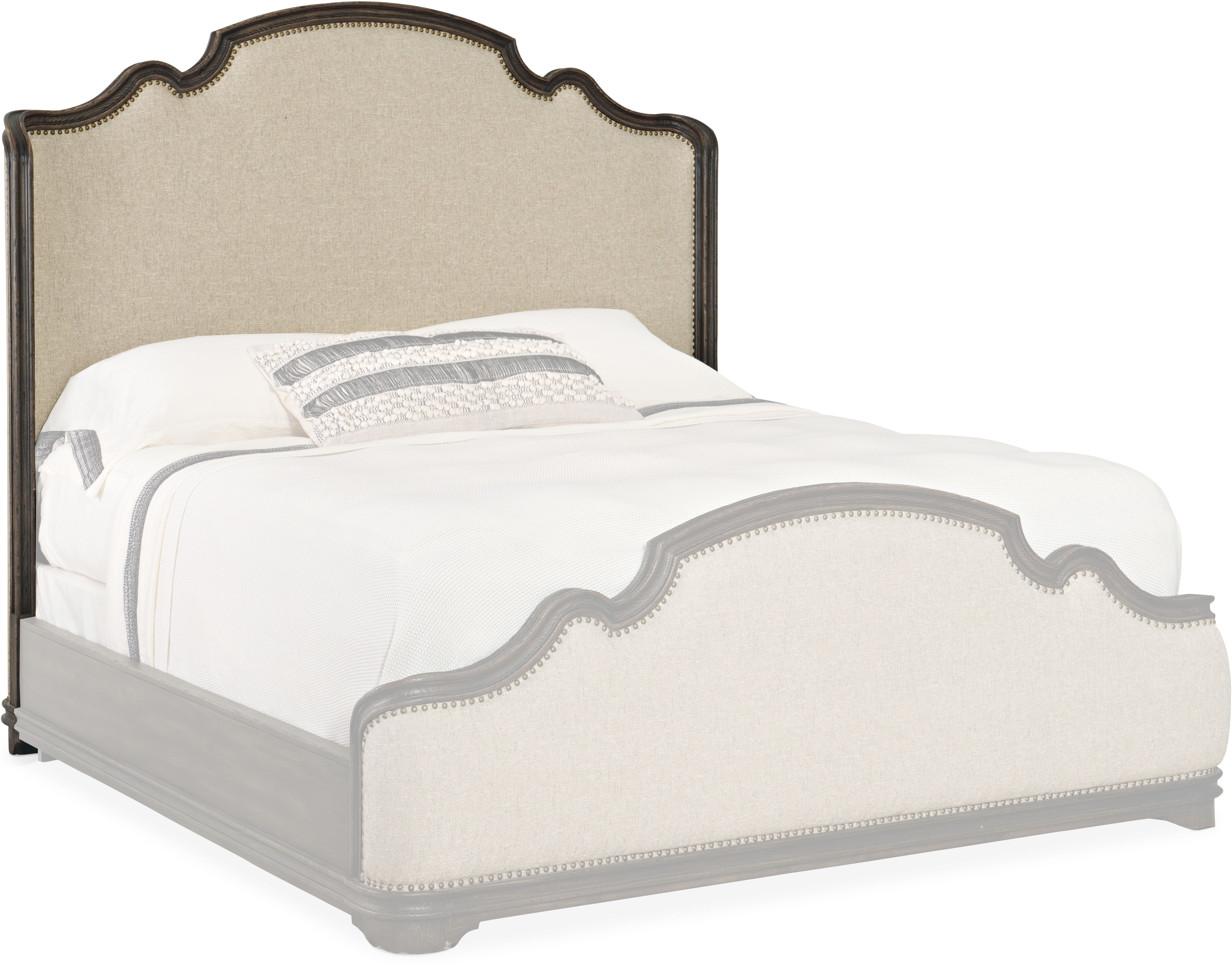 Hooker Furniture Bedroom La Grange Fayette 5/0 Upholstered Headboard