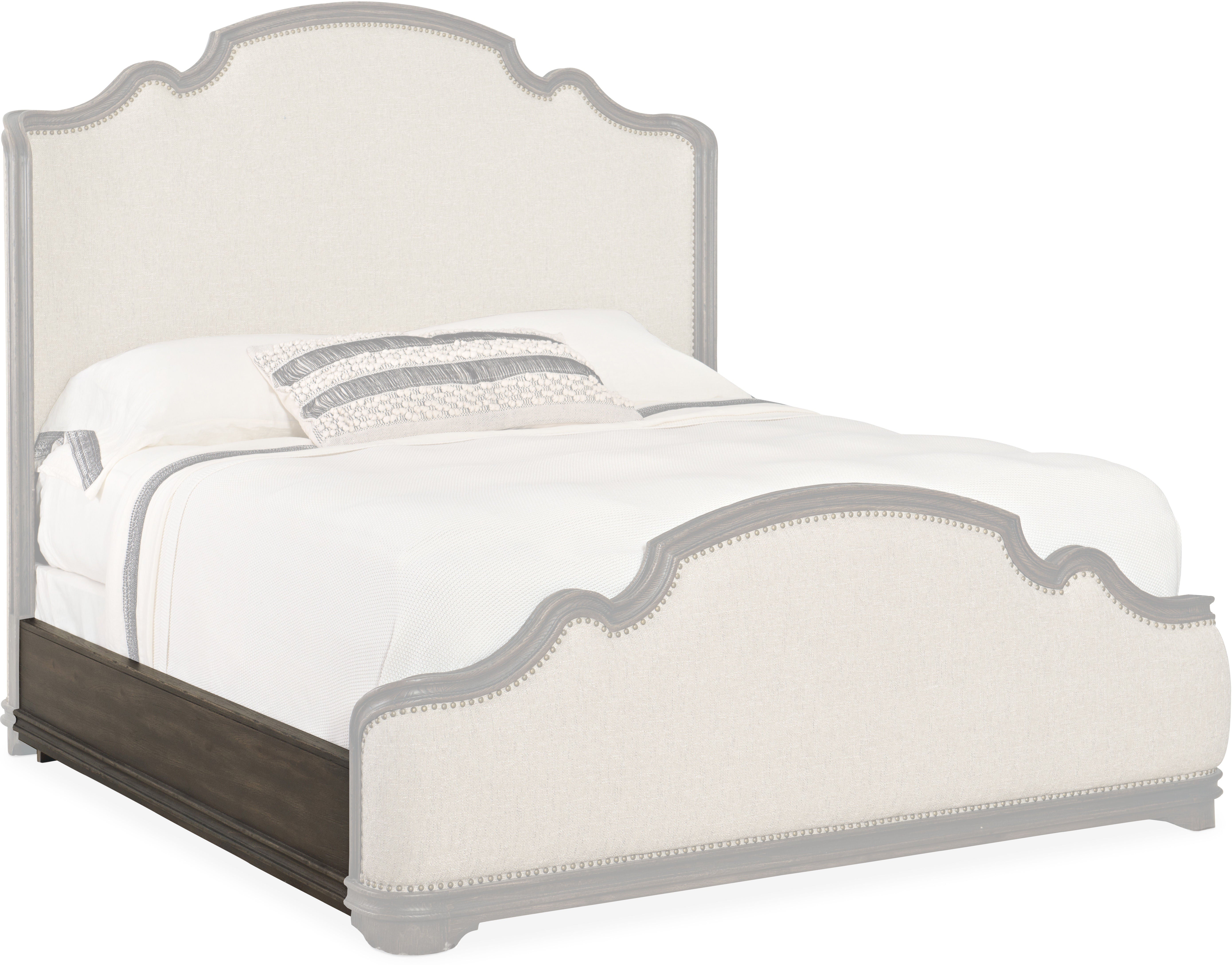 Hooker Furniture Bedroom La Grange Fayette 5/0-6/6 Upholstered Rails