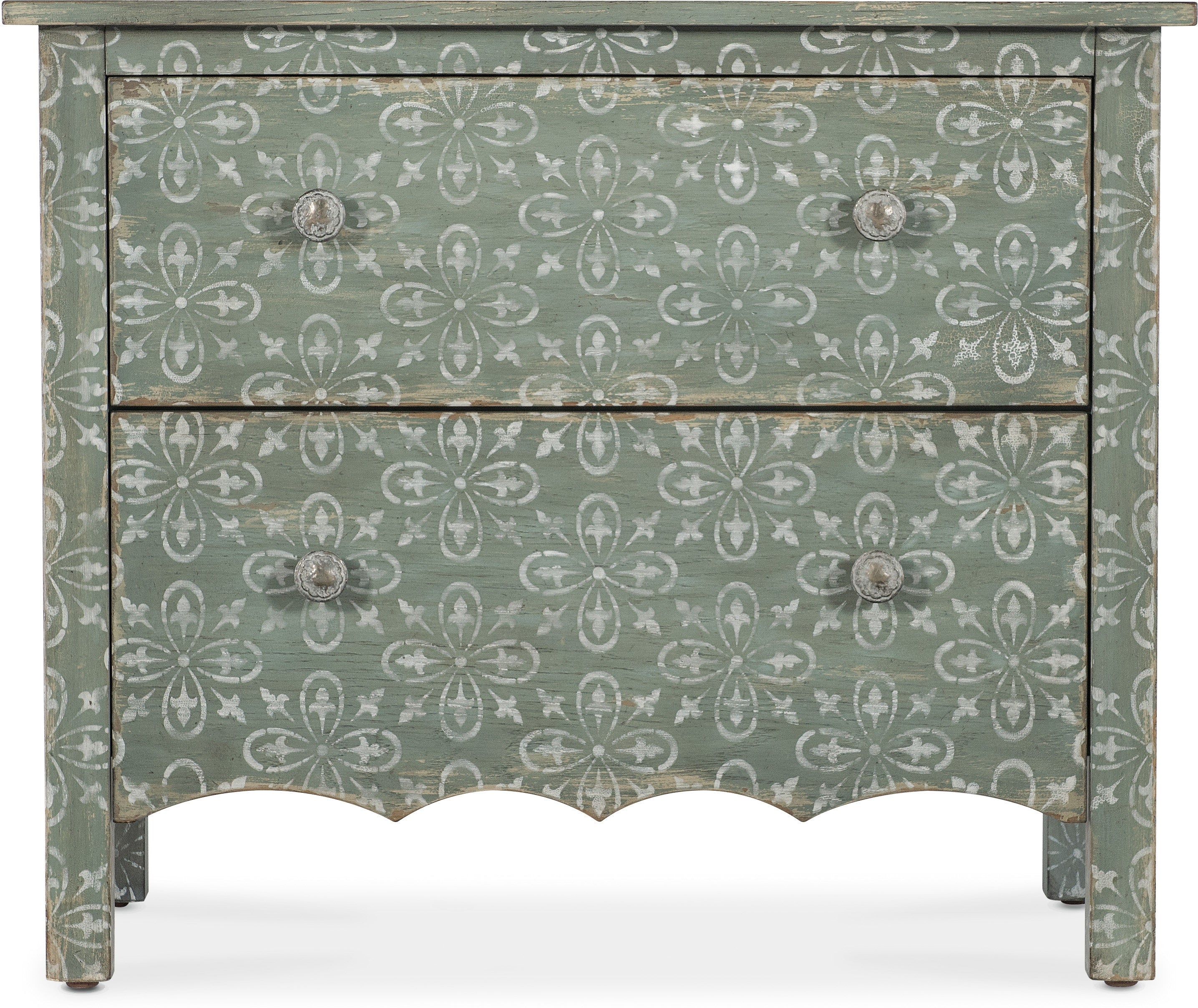 Hooker Furniture Americana Two Drawer Nightstand