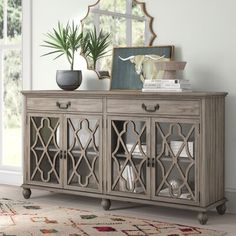 79 Taupe Console Accent Console