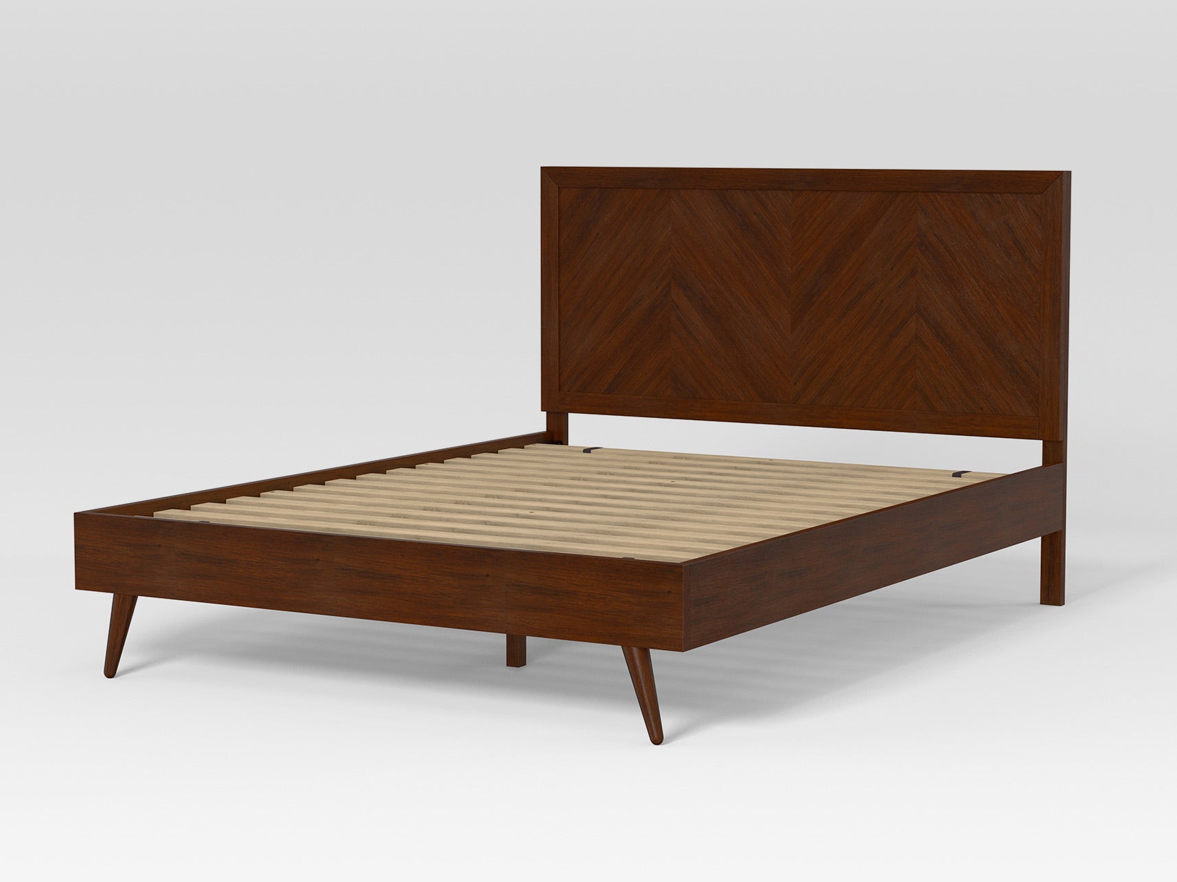 Bear Summit Platform Bed with Headboard