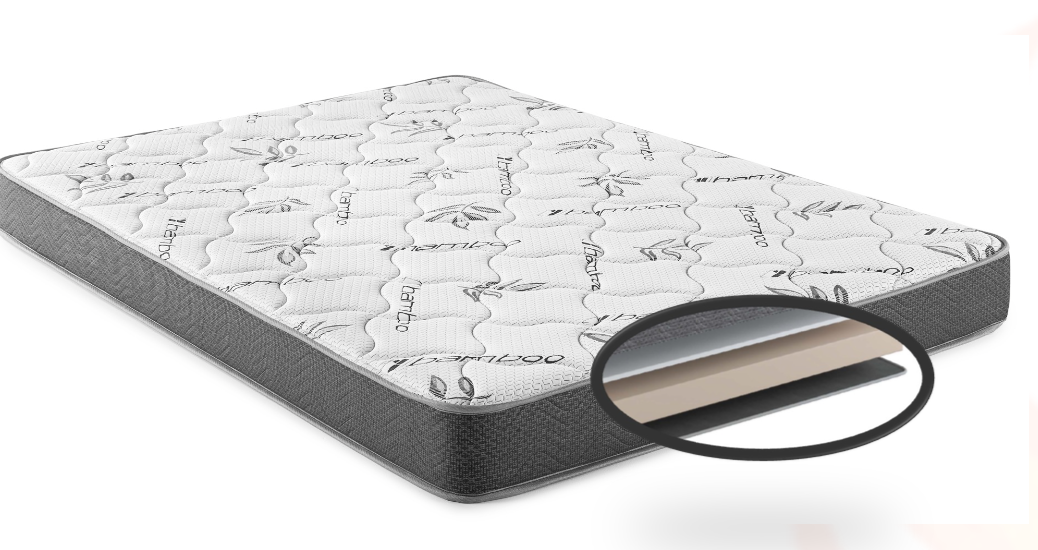 MD 7in Bamboo All Foam Mattress