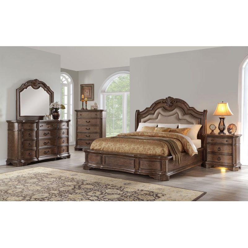 TULSA QUEEN PANEL BED by Avalon Furniture