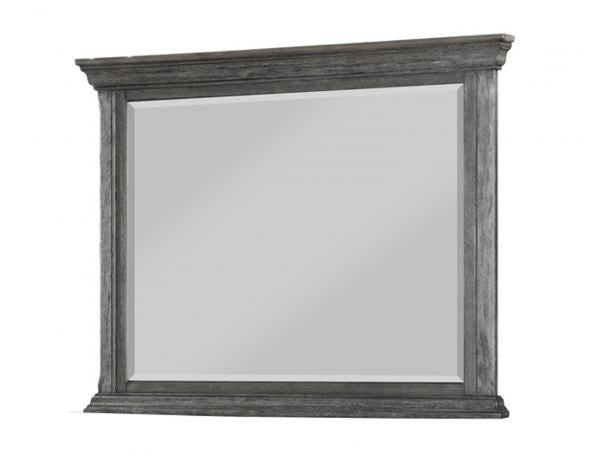 Avalon Furniture B630 Mirror in Brushed Gray Acacia B00630-M