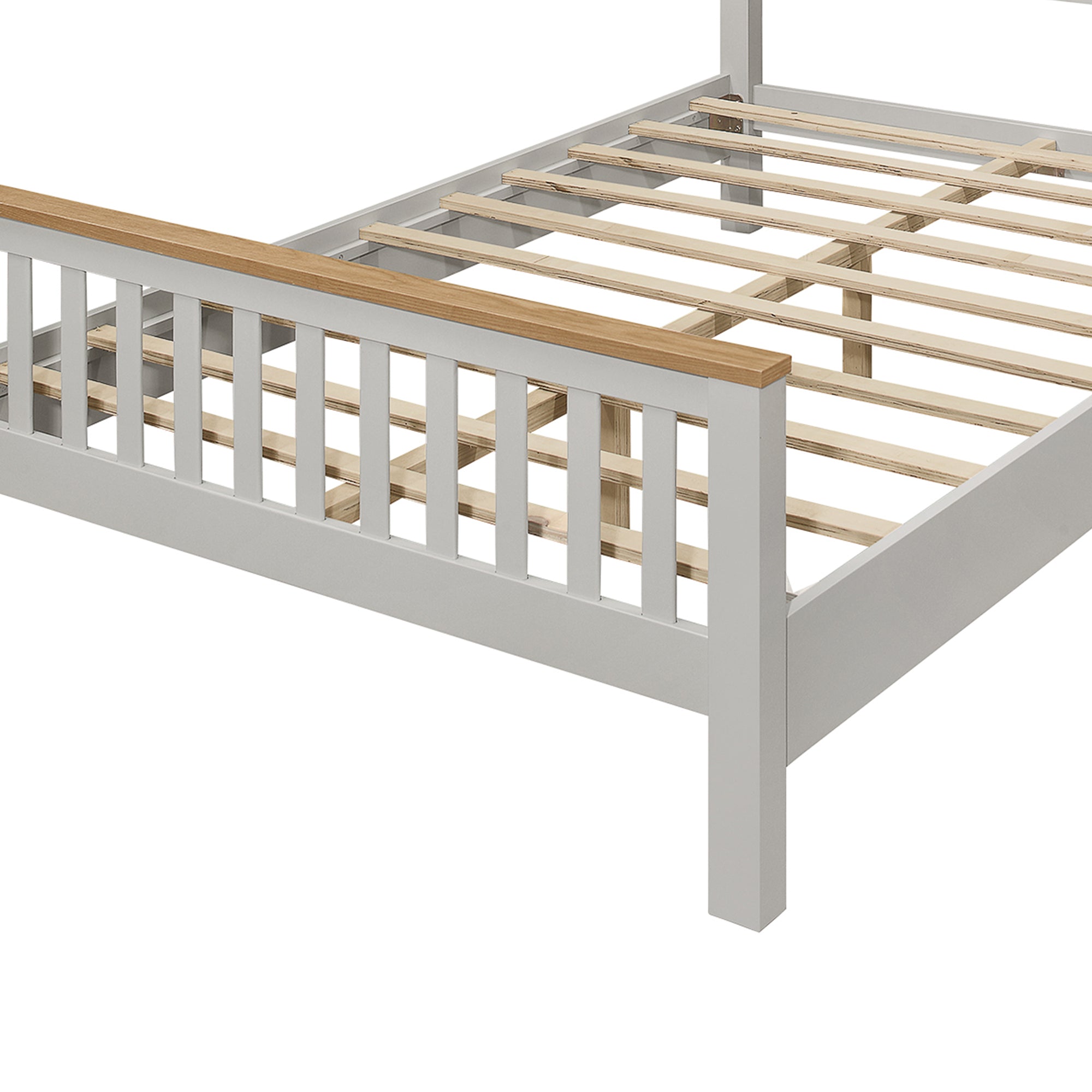 Best for Farmhouse Wooden Platform Bed Frame By: Alabama Beds