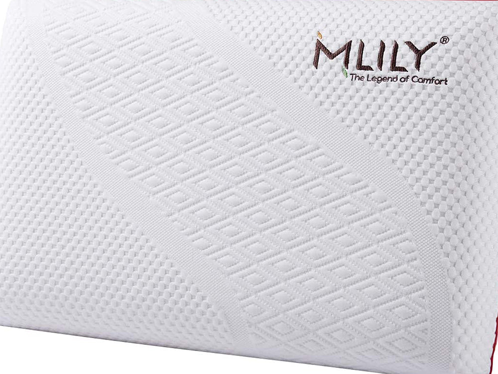 Get Restful Sleep with Contour Memory Foam Pillow for Neck Rest By: Alabama Beds