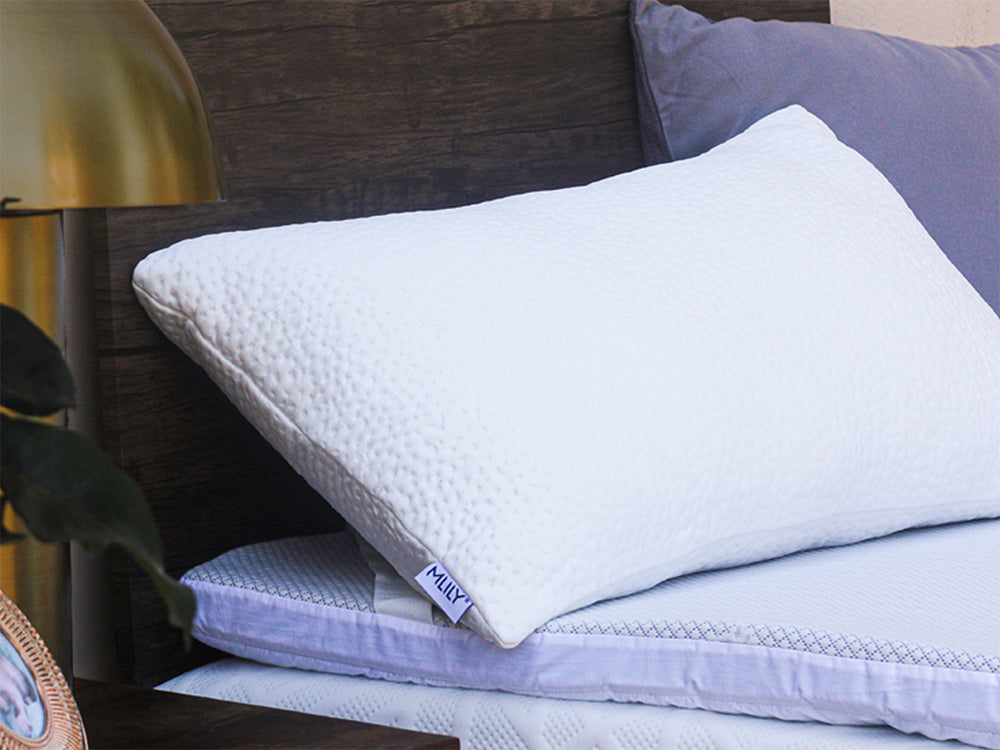 Comfortable Purple Harmony Cool Memory Foam Pillow By: Alabama Beds