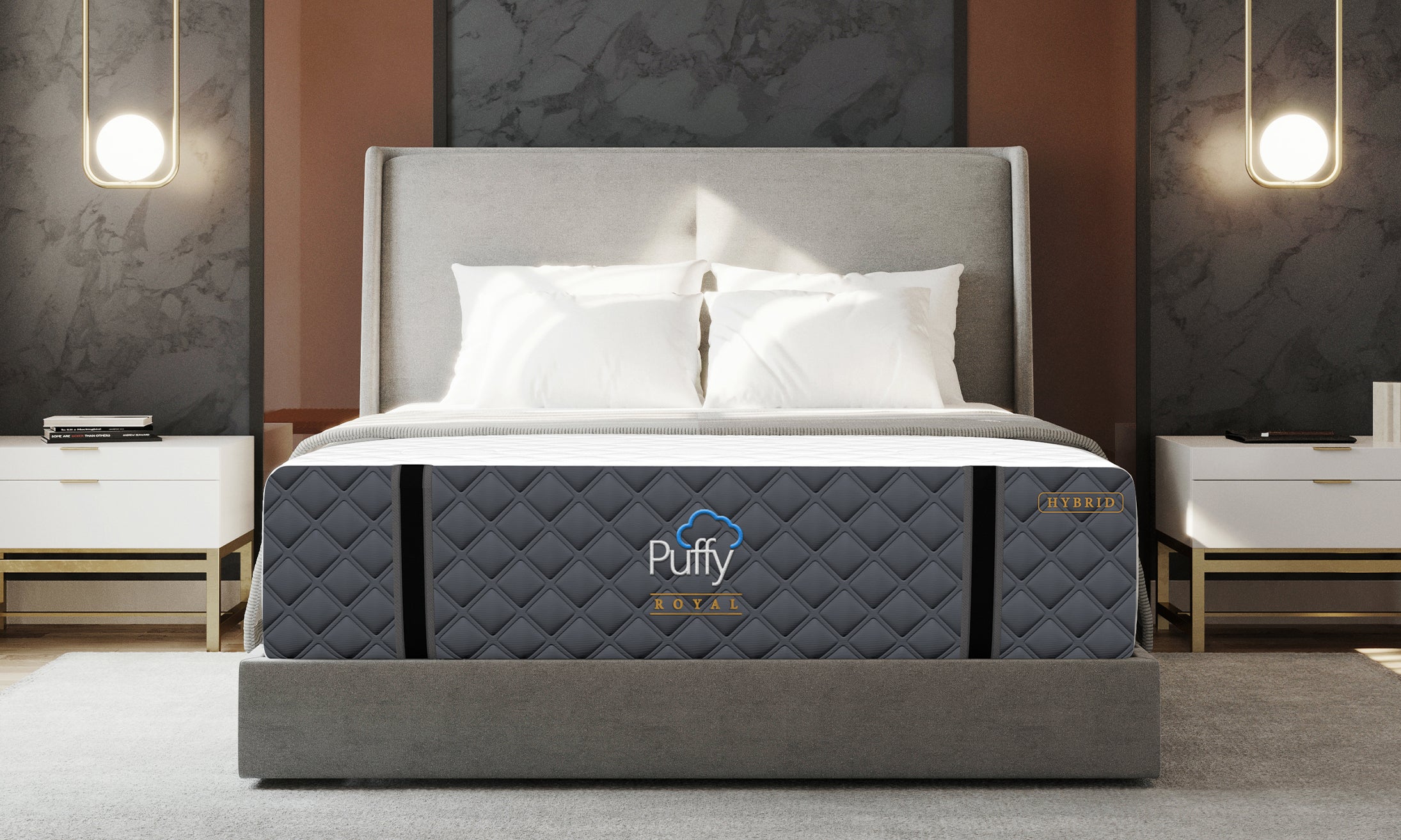 Puffy Royal Mattress | Best Hybrid Cooling Mattress By: Alabama Beds
