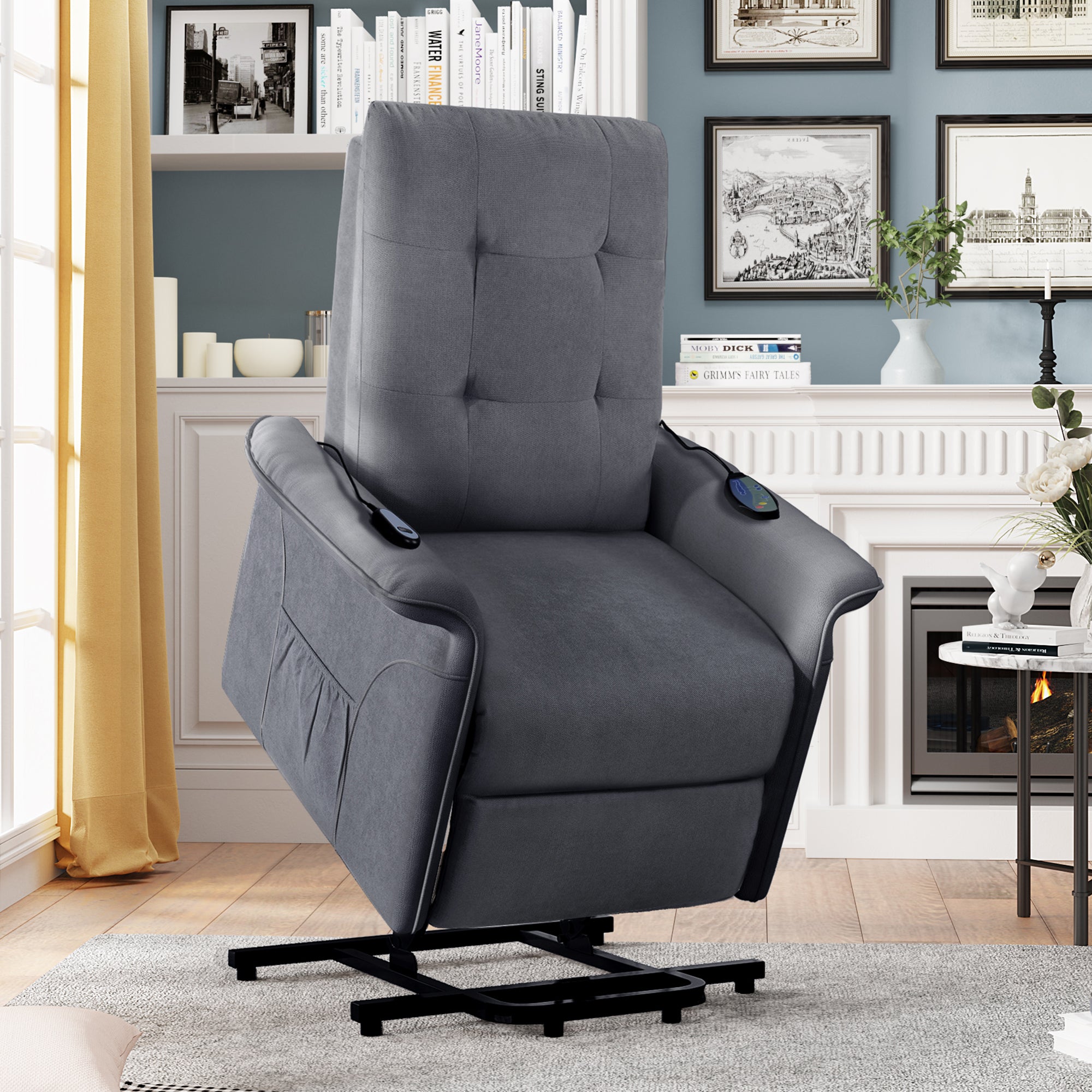 Adjustable Power Lift Recliner Chair for Elderly By: Alabama Beds