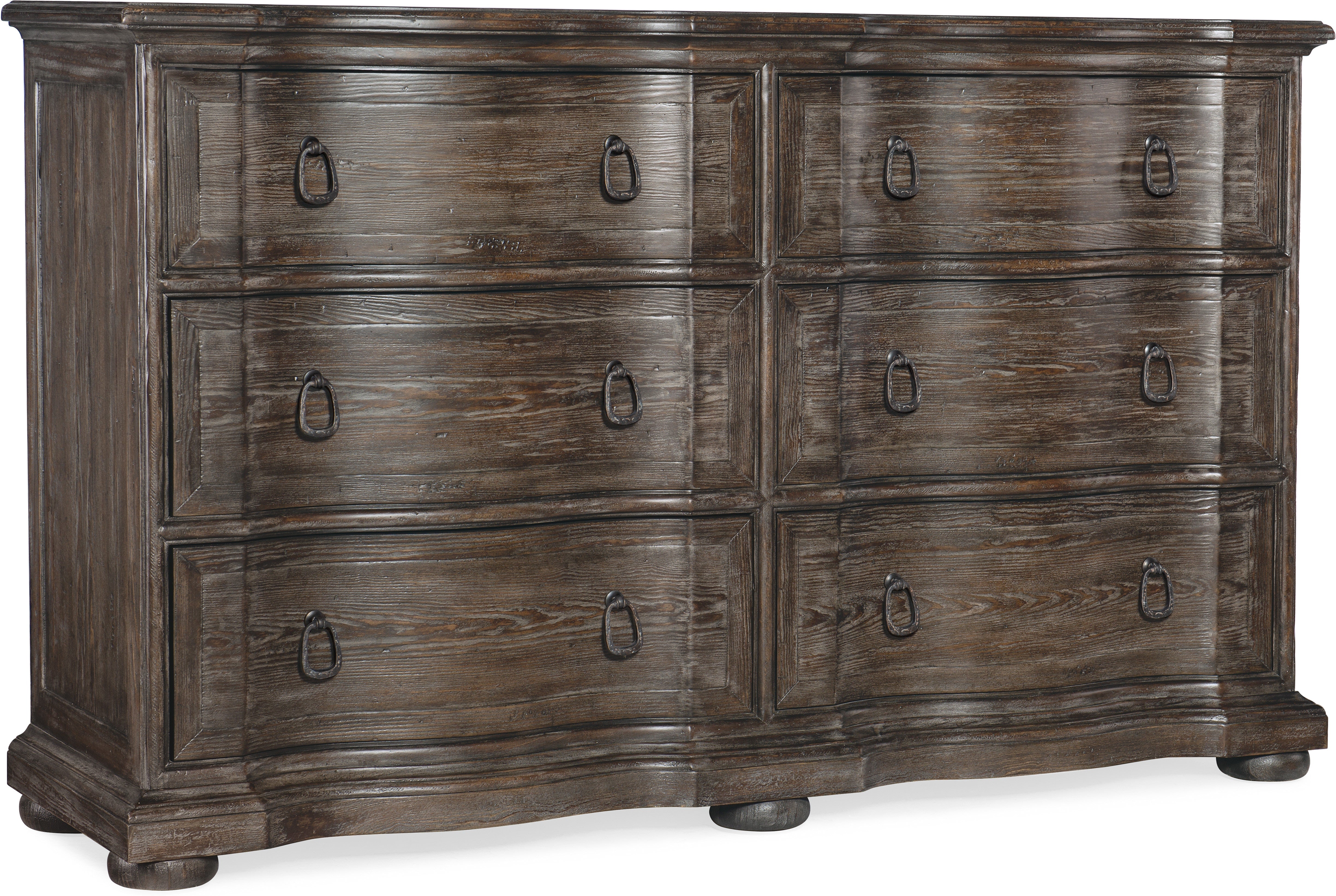 Hooker Furniture Traditions Six Drawer Dresser