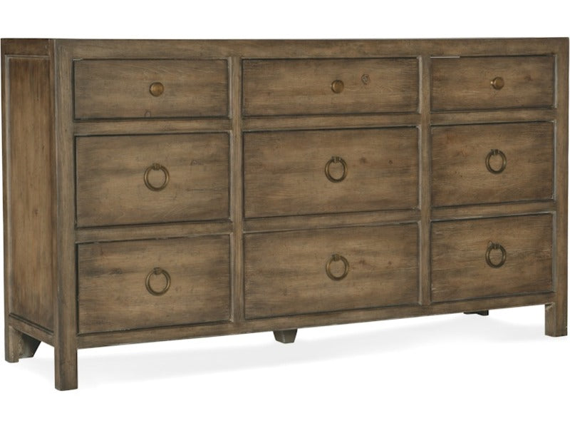 Hooker Furniture Sundance Nine-Drawer Dresser