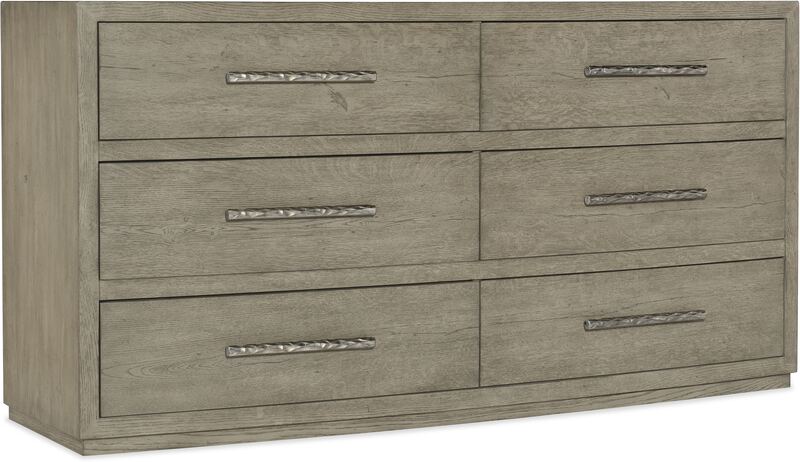 Hooker Furniture Linville Falls Chimney Gap Six Drawer Dresser