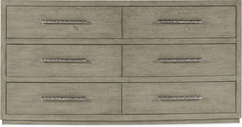 Hooker Furniture Linville Falls Chimney Gap Six Drawer Dresser