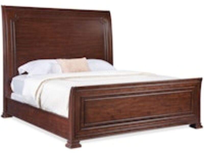 Hooker Furniture Bedroom Charleston 5/0 Sleigh Footboard