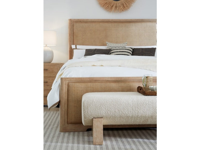 Hooker Furniture Retreat Cane Panel Beds