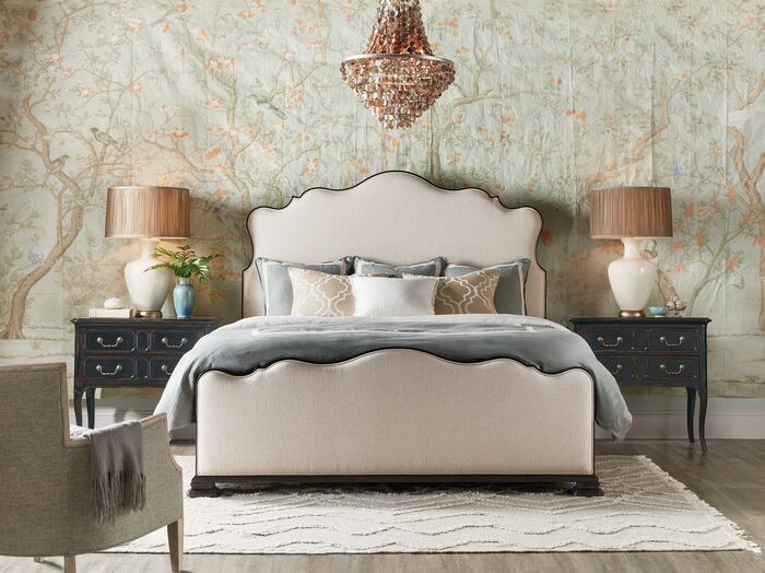 Hooker Furniture Bedroom Charleston 6/0-6/6 Upholstered Headboard