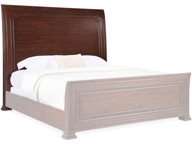 Hooker Furniture Bedroom Charleston 5/0 Sleigh Footboard