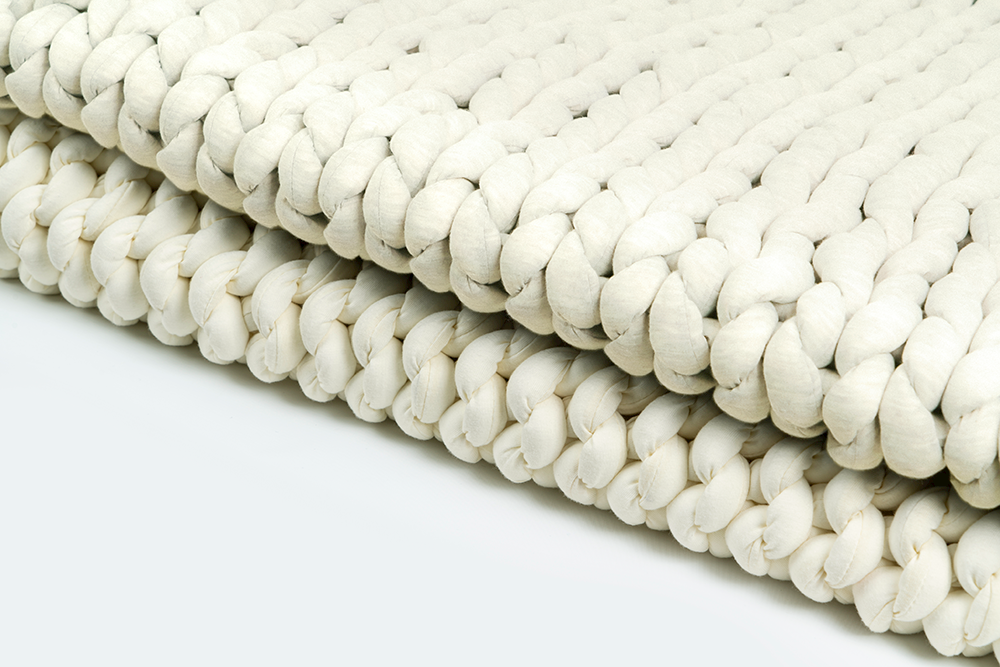 Chunky Knit Weighted Blanket