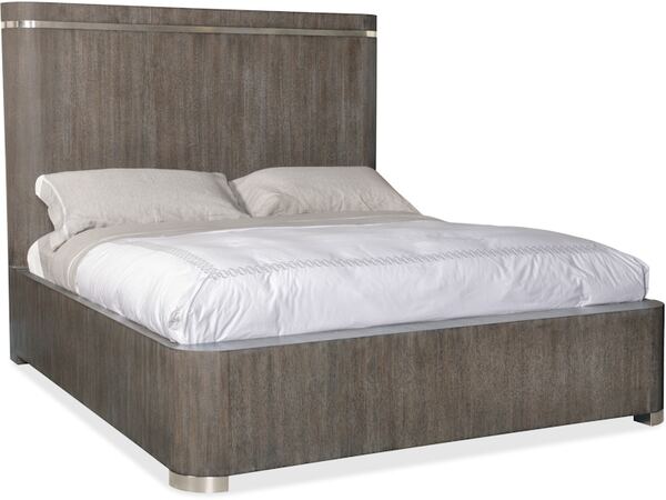 Hooker Furniture Bedroom Modern Mood Cal King Upholstered Panel Bed