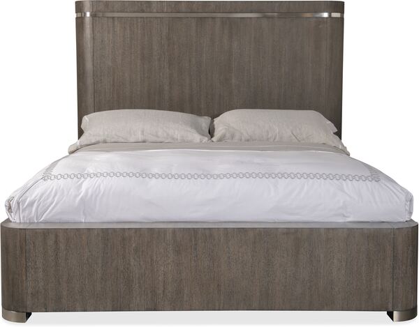 Hooker Furniture Bedroom Modern Mood Cal King Upholstered Panel Bed