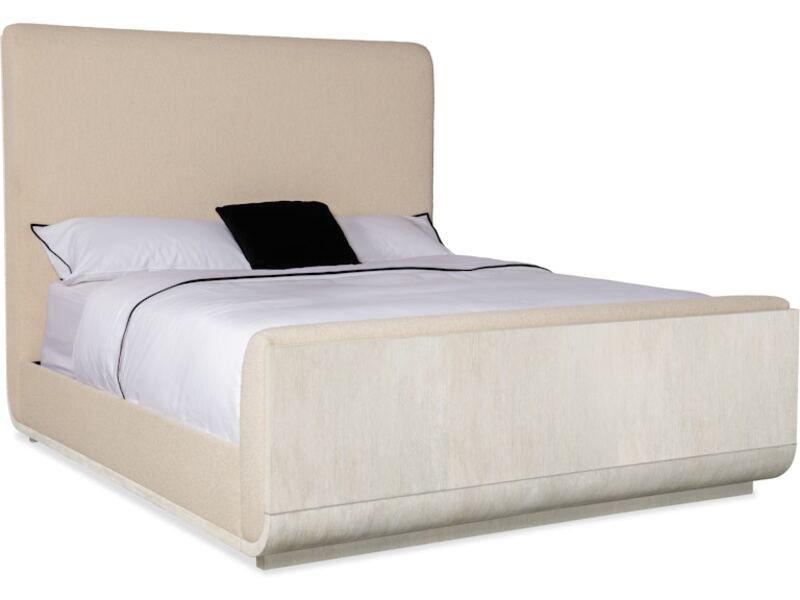 Hooker Furniture Bedroom Modern Mood King Upholstered Panel Bed