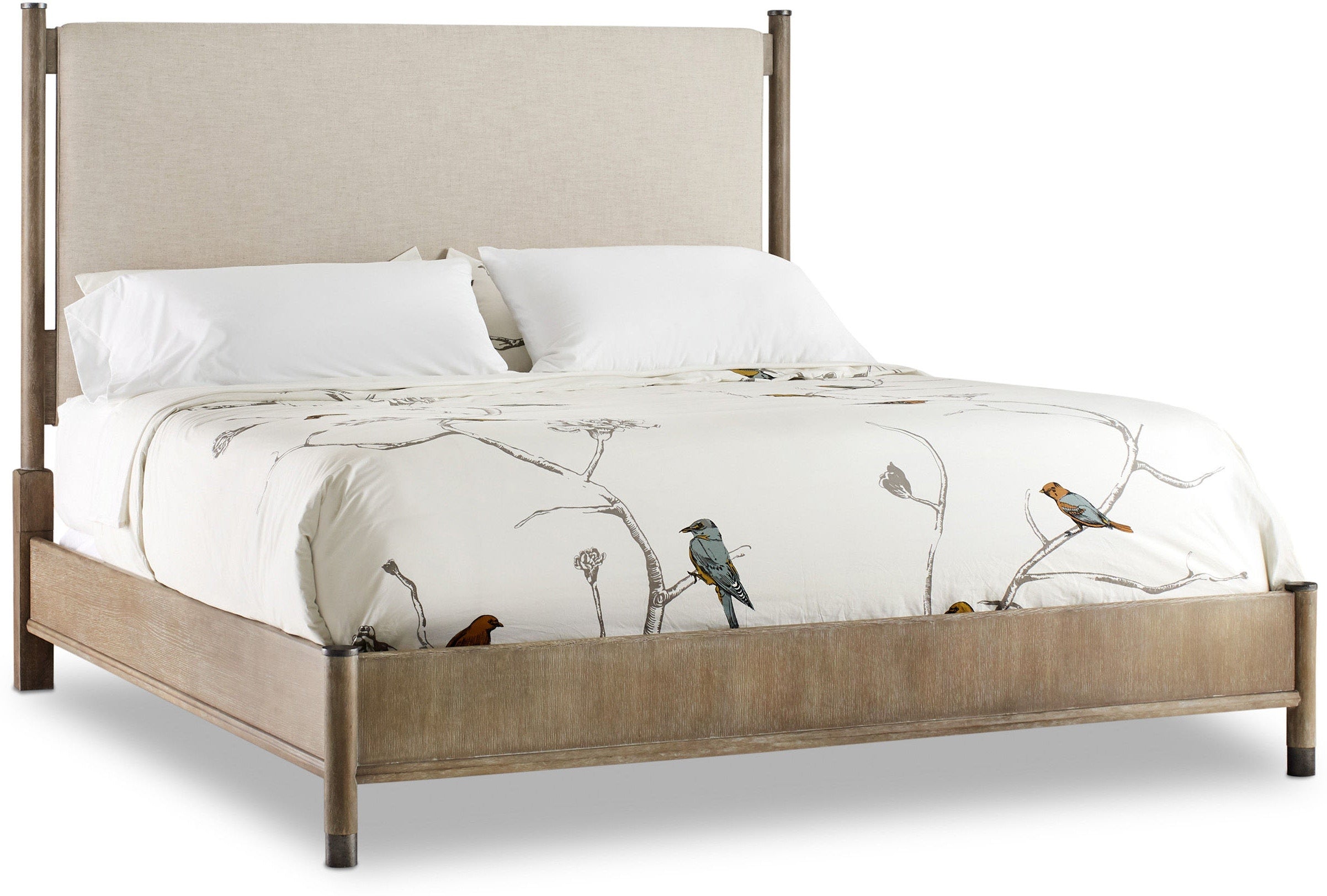 Hooker Furniture Bedroom Affinity California Upholstered Bed