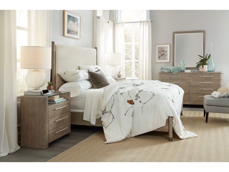 Hooker Furniture Bedroom Affinity California Upholstered Bed