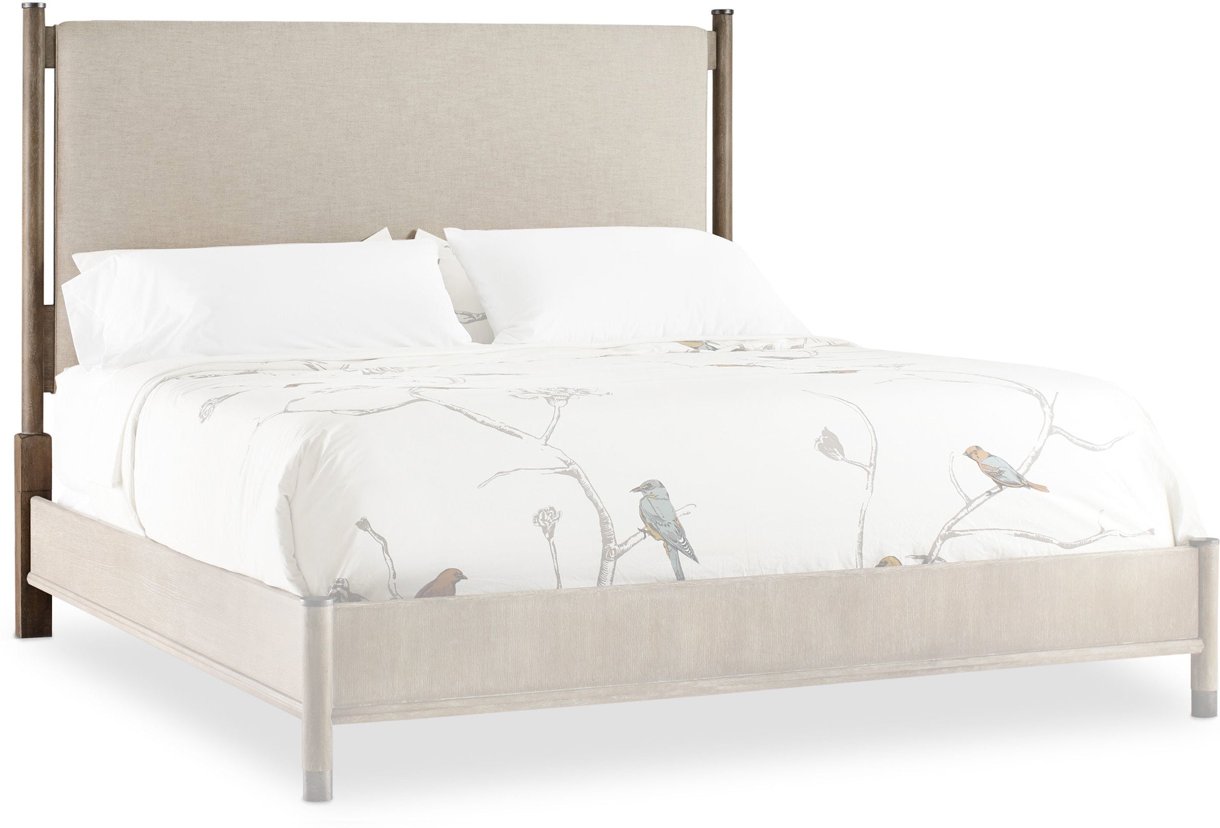 Hooker Furniture Bedroom Affinity California Upholstered Bed