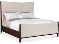 Hooker Furniture Bedroom Bella Donna Queen Upholstered Bed