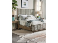 Hooker Furniture Bedroom Sundance 5/0-6/6 Rattan Footboard