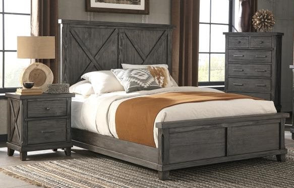 Hacienda Gray  Headboard