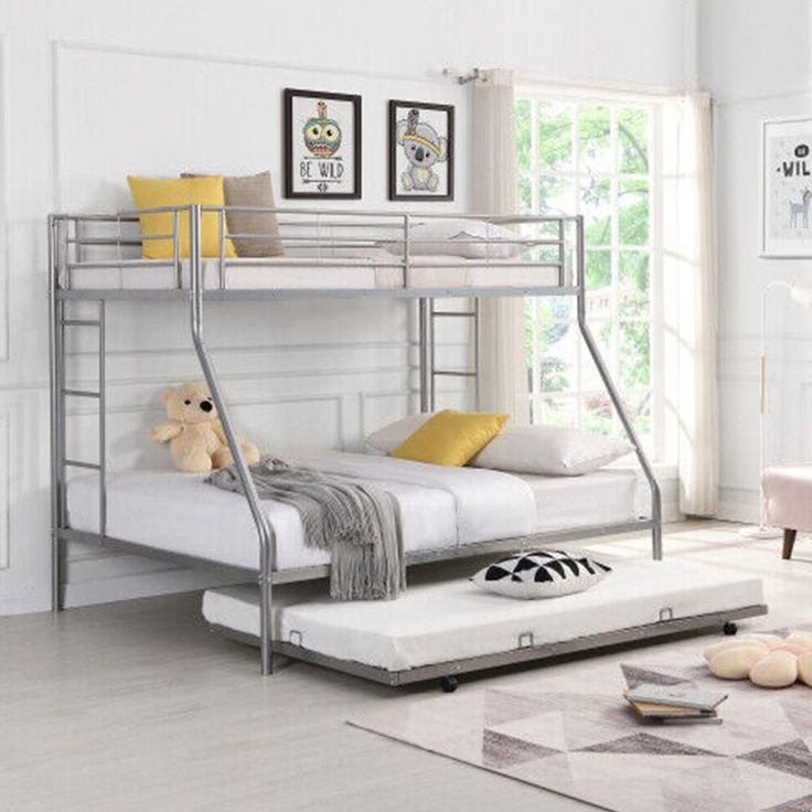 Promo White Bunkbed End Panels & Slats