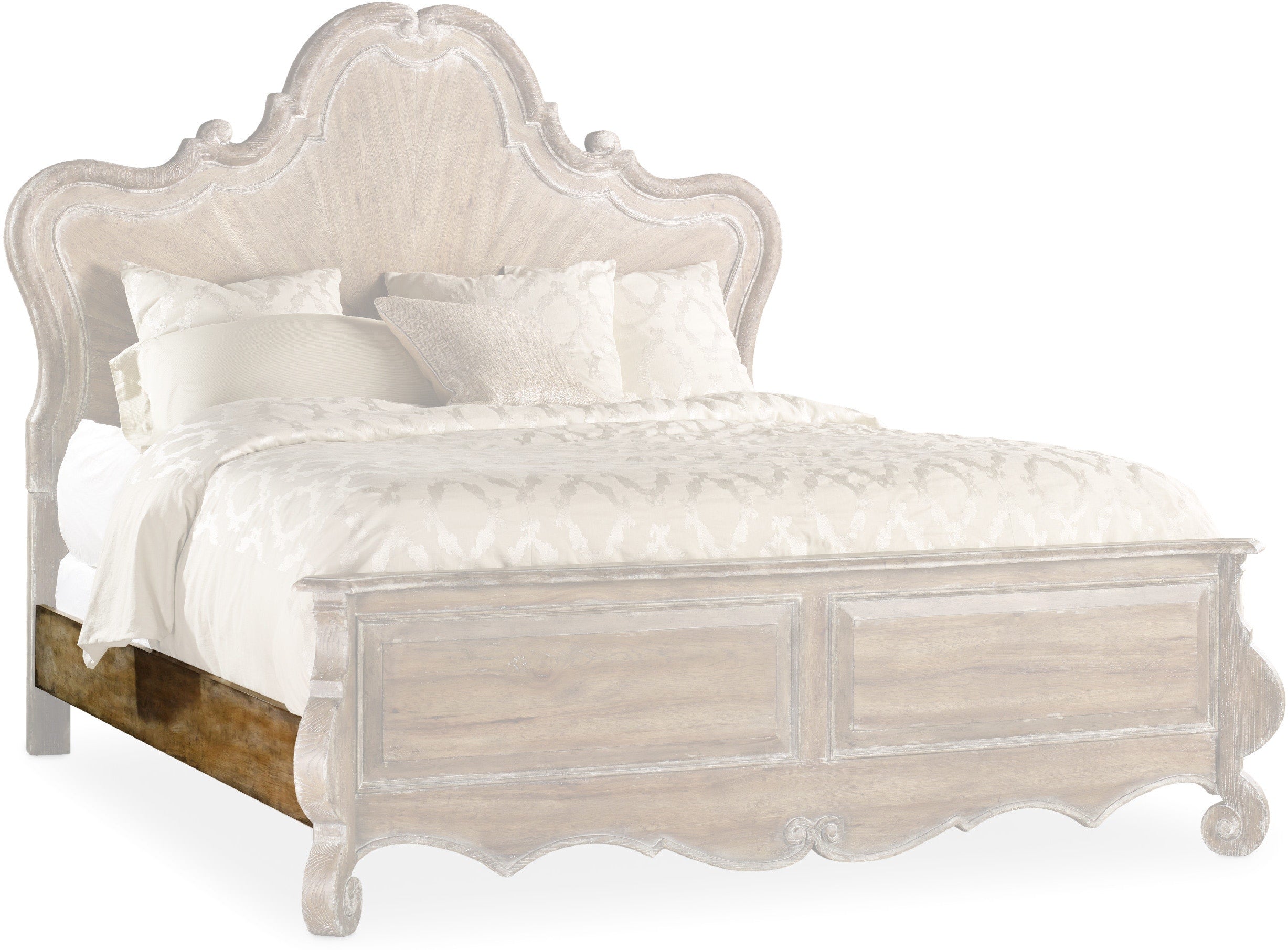 Hooker Furniture Bedroom Chatelet Wood Panel Bed