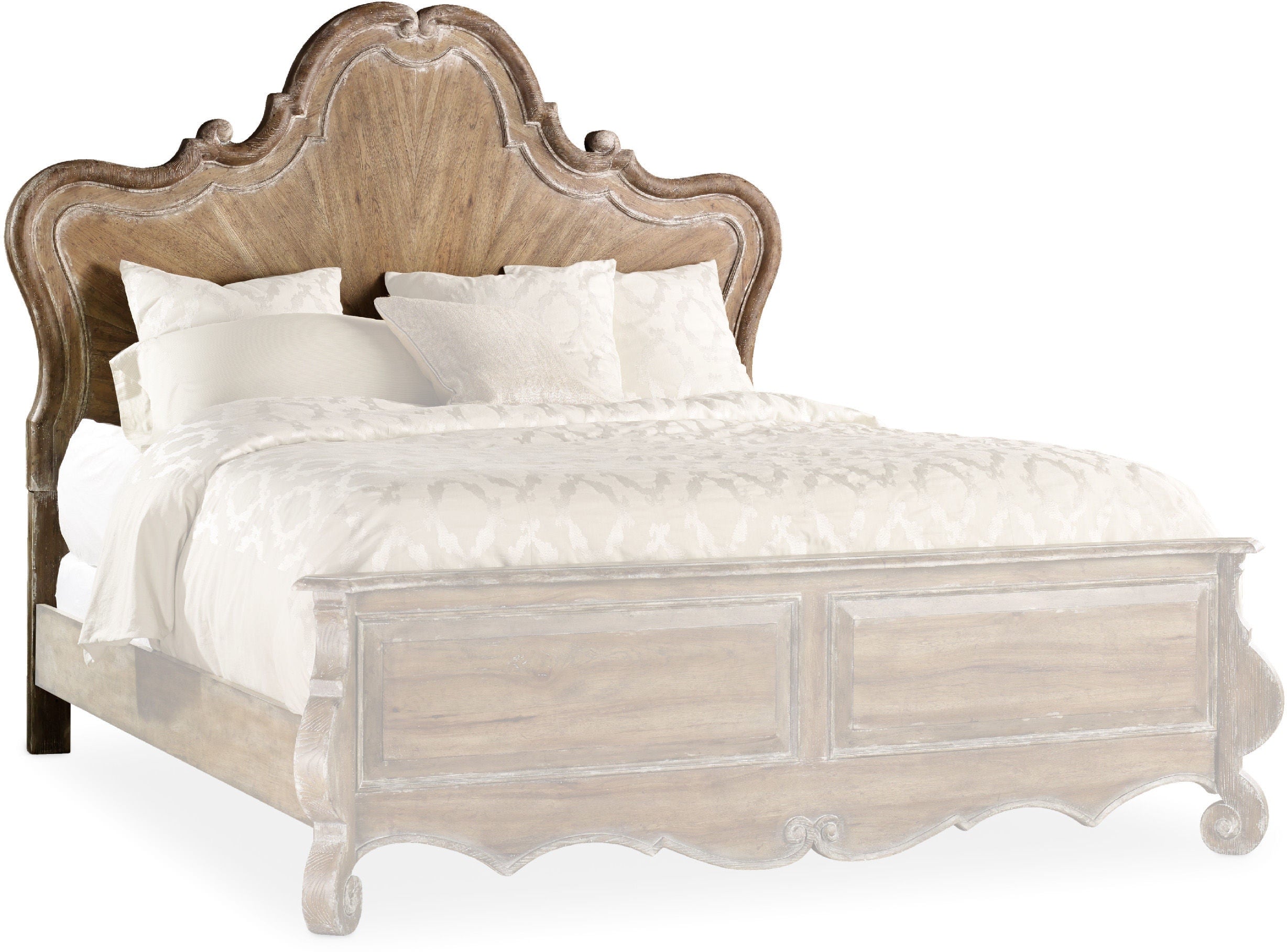 Hooker Furniture Bedroom Chatelet Wood Panel Bed