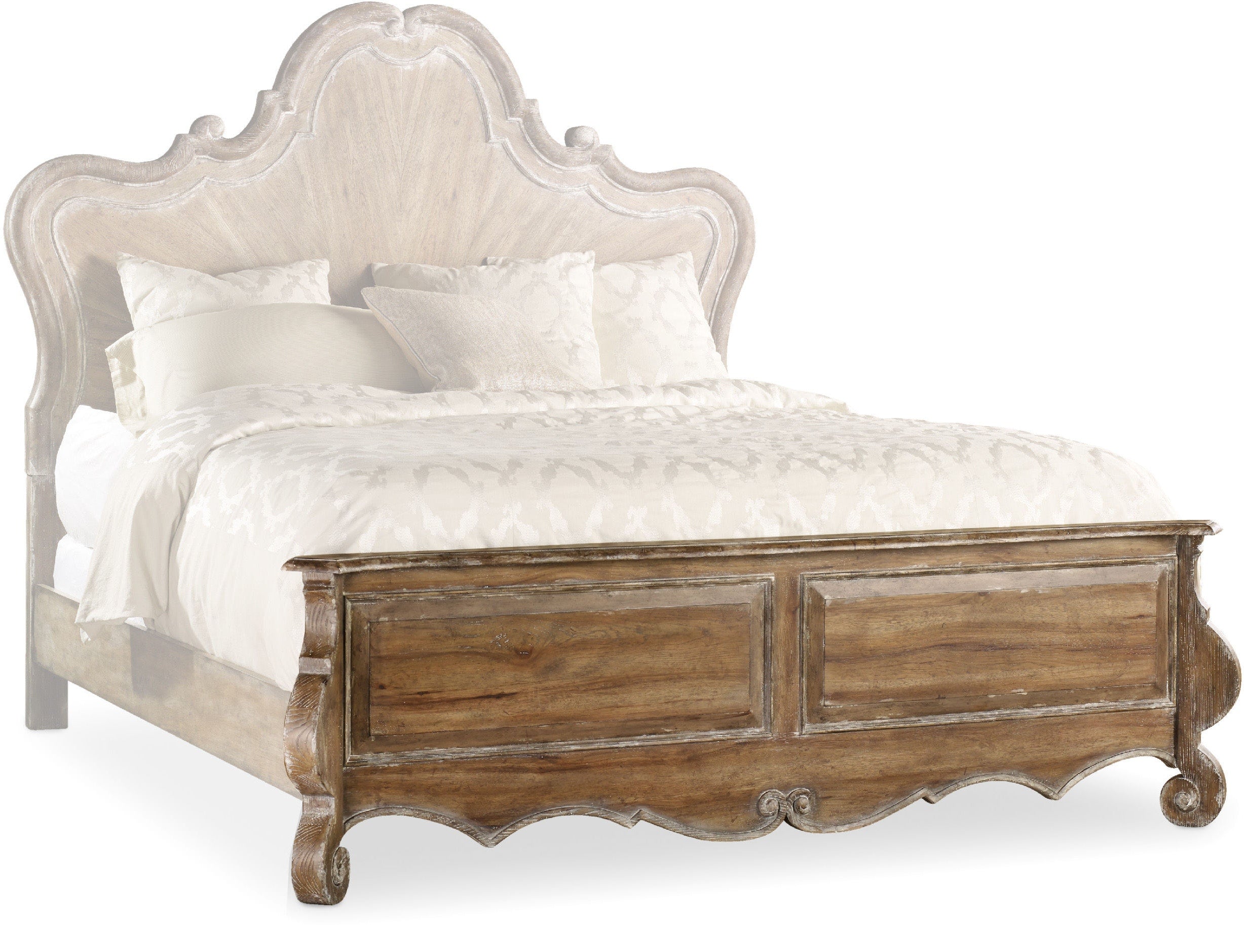 Hooker Furniture Bedroom Chatelet Wood Panel Bed